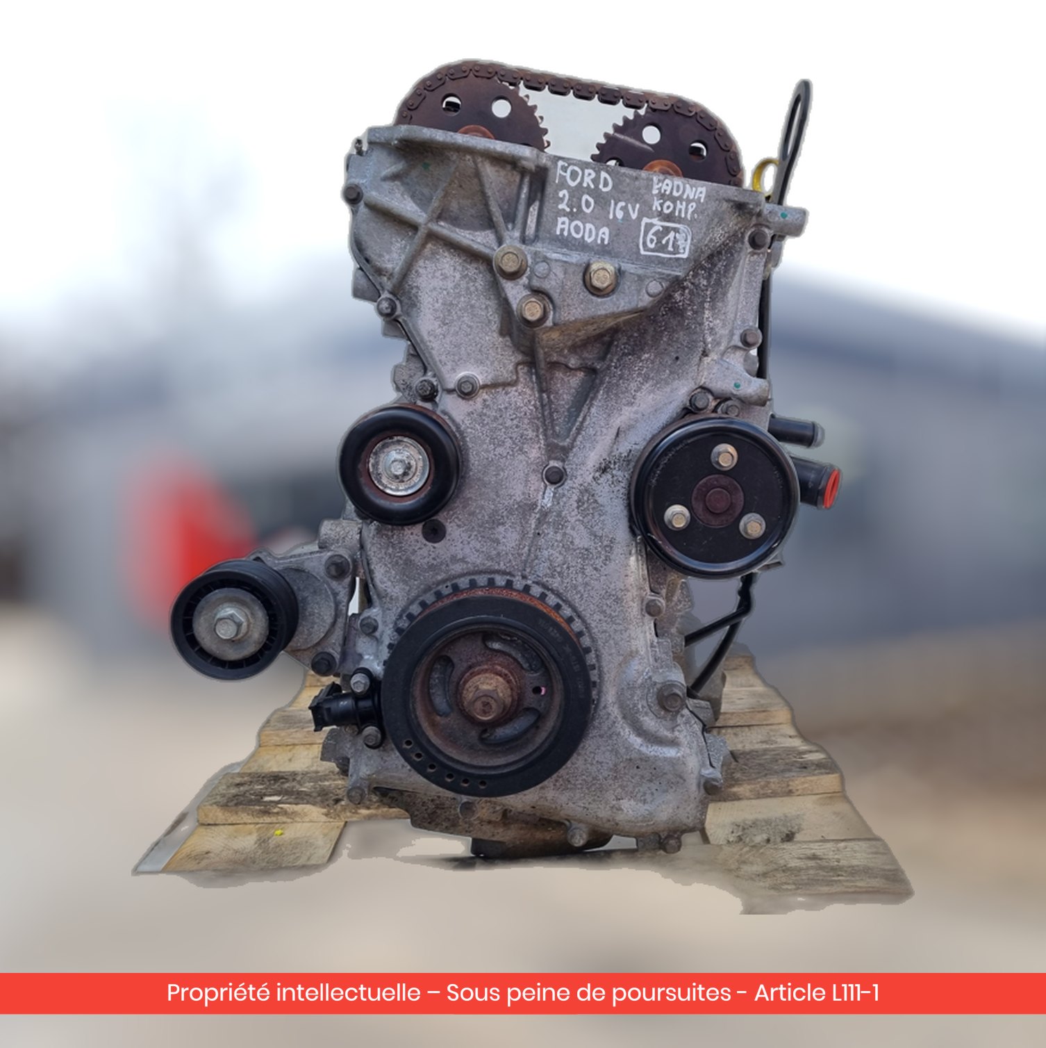 Moteur nu Volvo V50 S40 II B4204S3 B4204S4 — occasion — vue 1