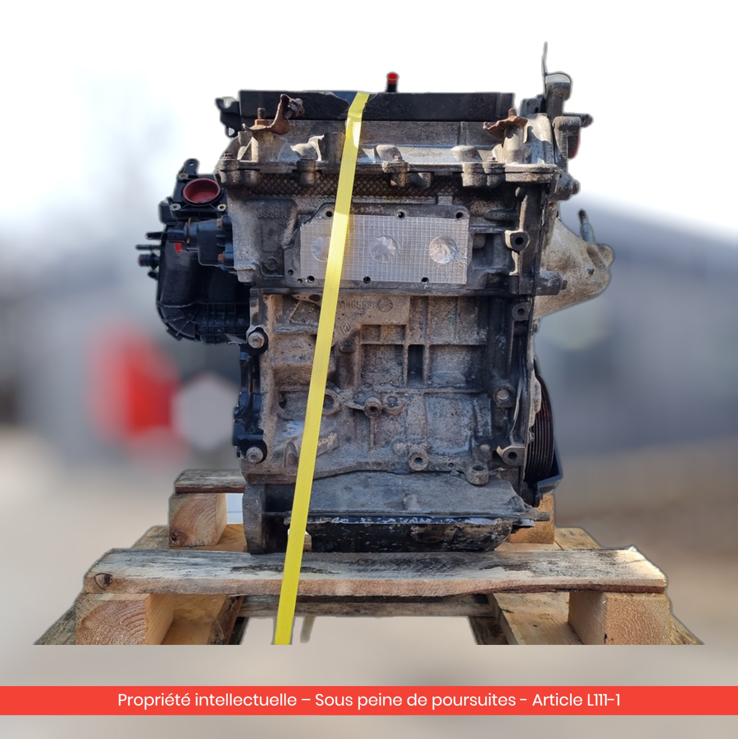 Moteur Renault Twingo III SCE H4D400 H4DA400 — occasion — vue 3
