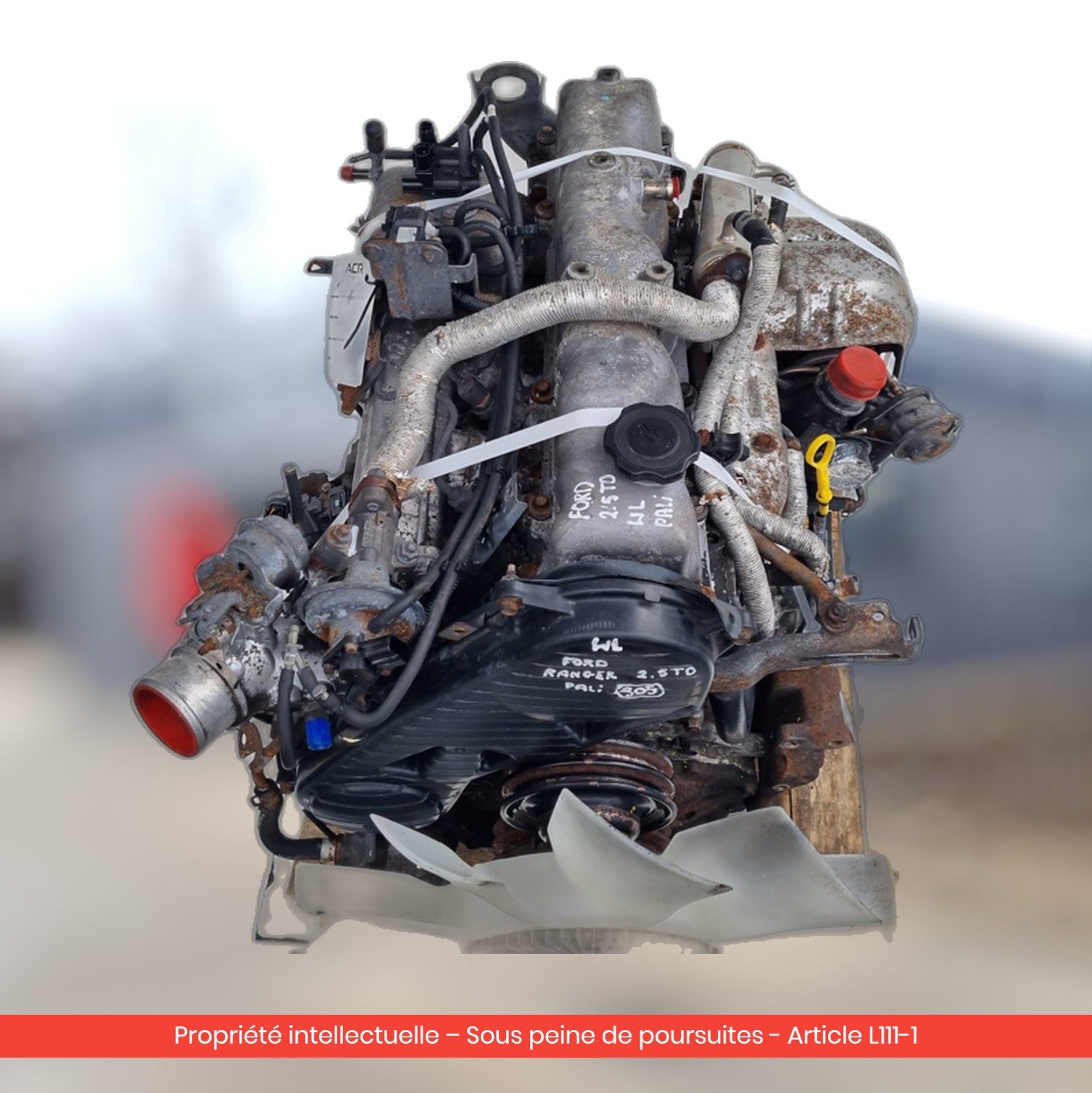 Moteur Ford Ranger III WL WL — occasion — vue 2