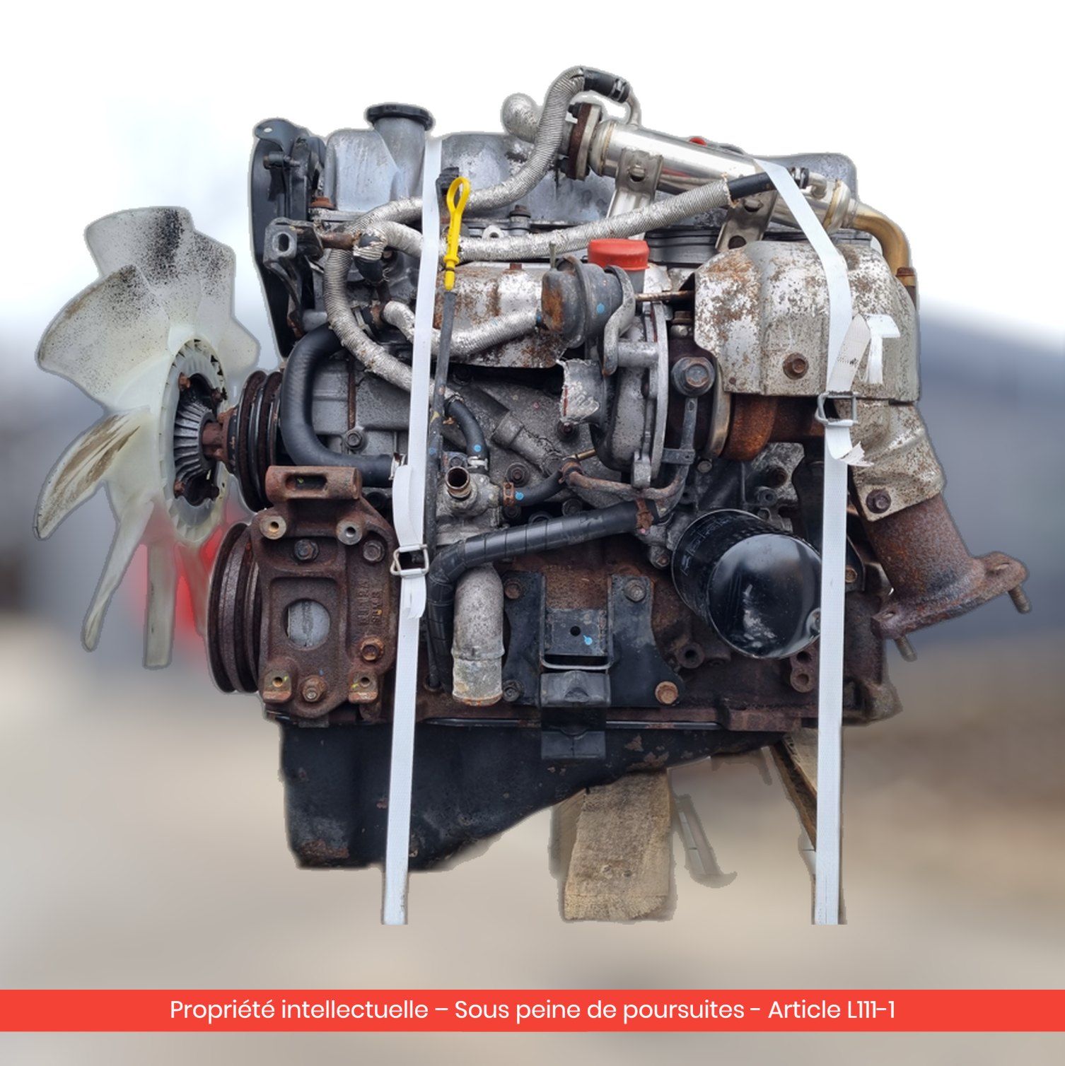 Moteur Ford Ranger III WL WL — occasion — vue 3