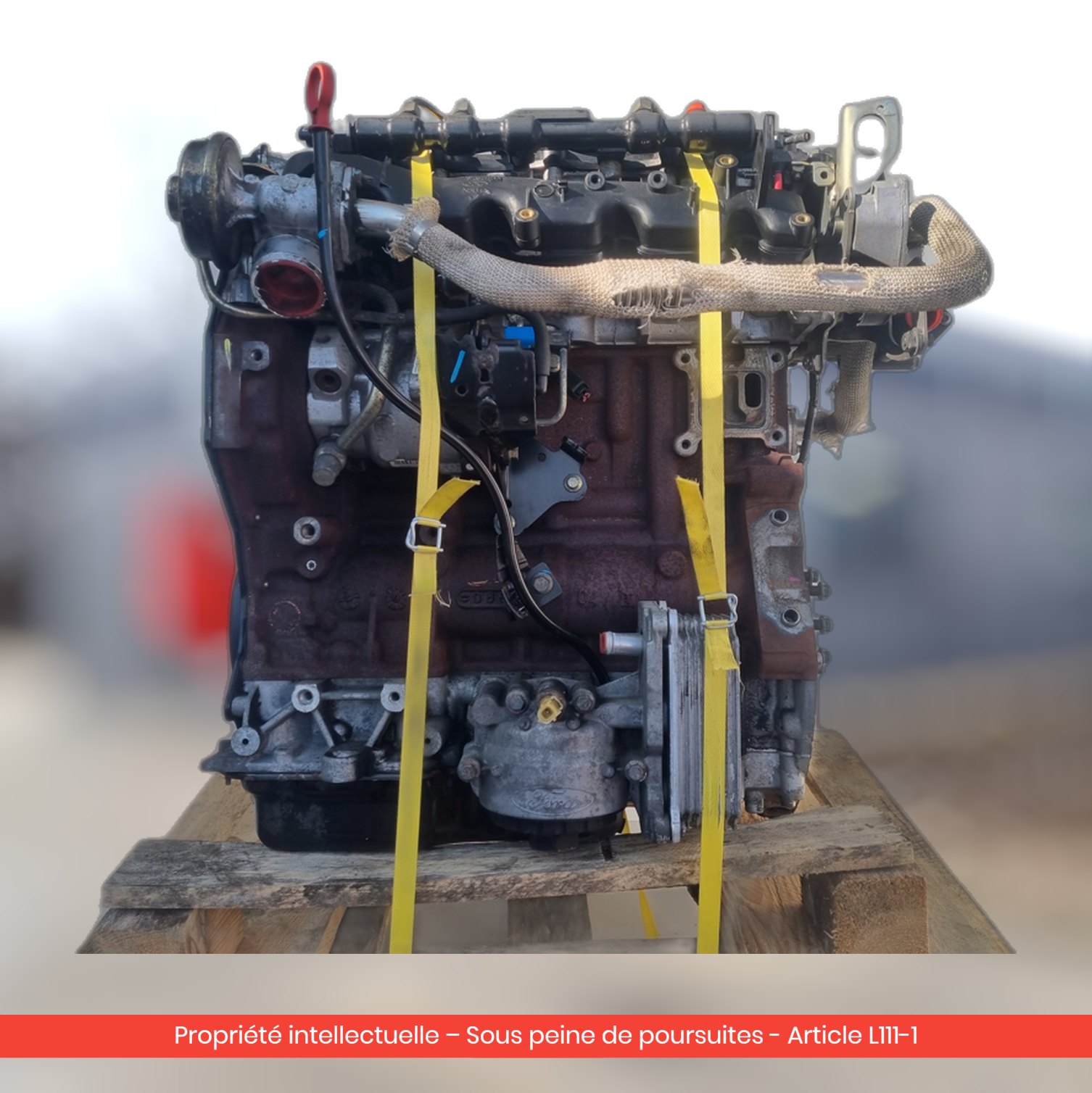 Moteur Jaguar X-type FMBA — occasion — vue 3