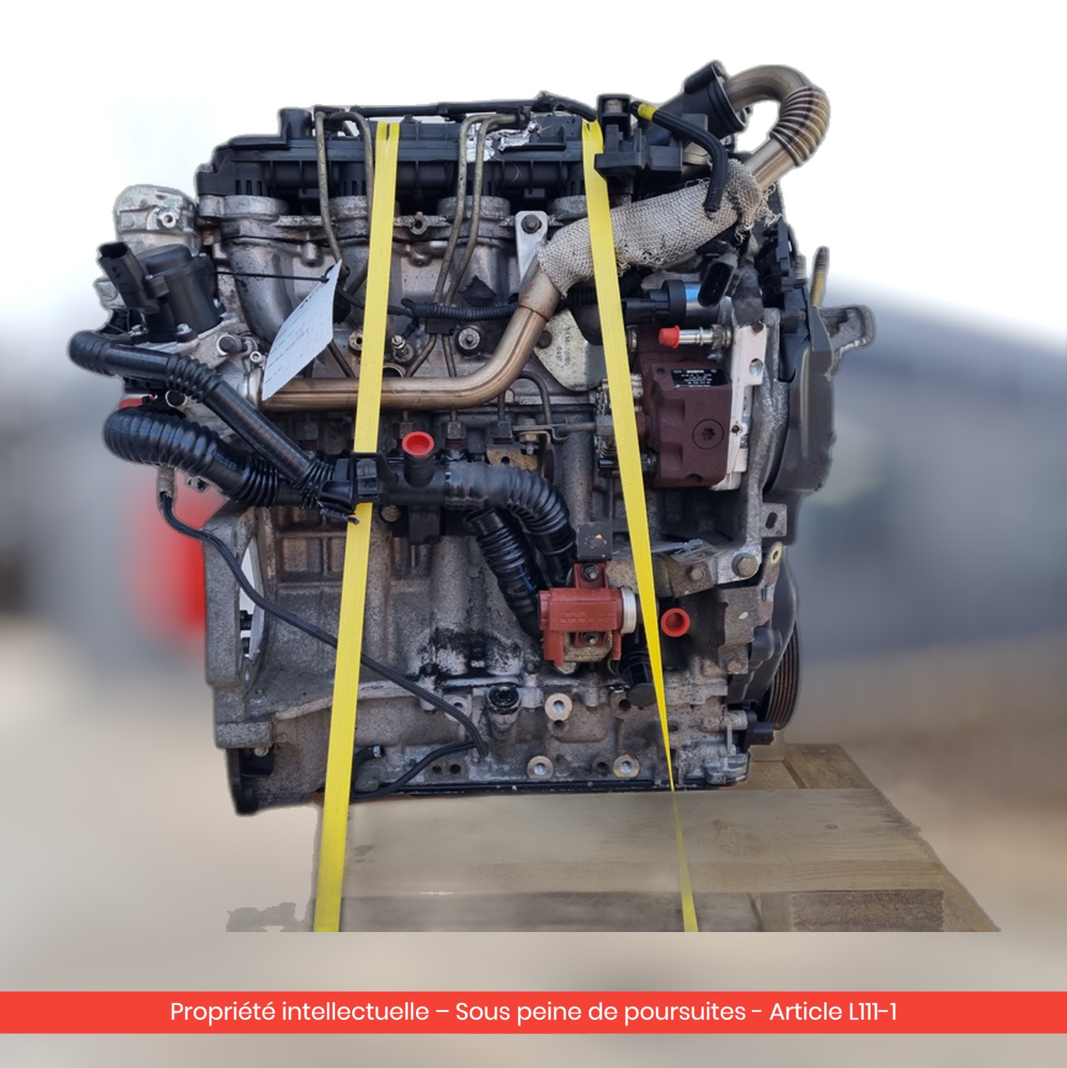 Moteur Mazda 3 BK Y6 Y642 — occasion — vue 3