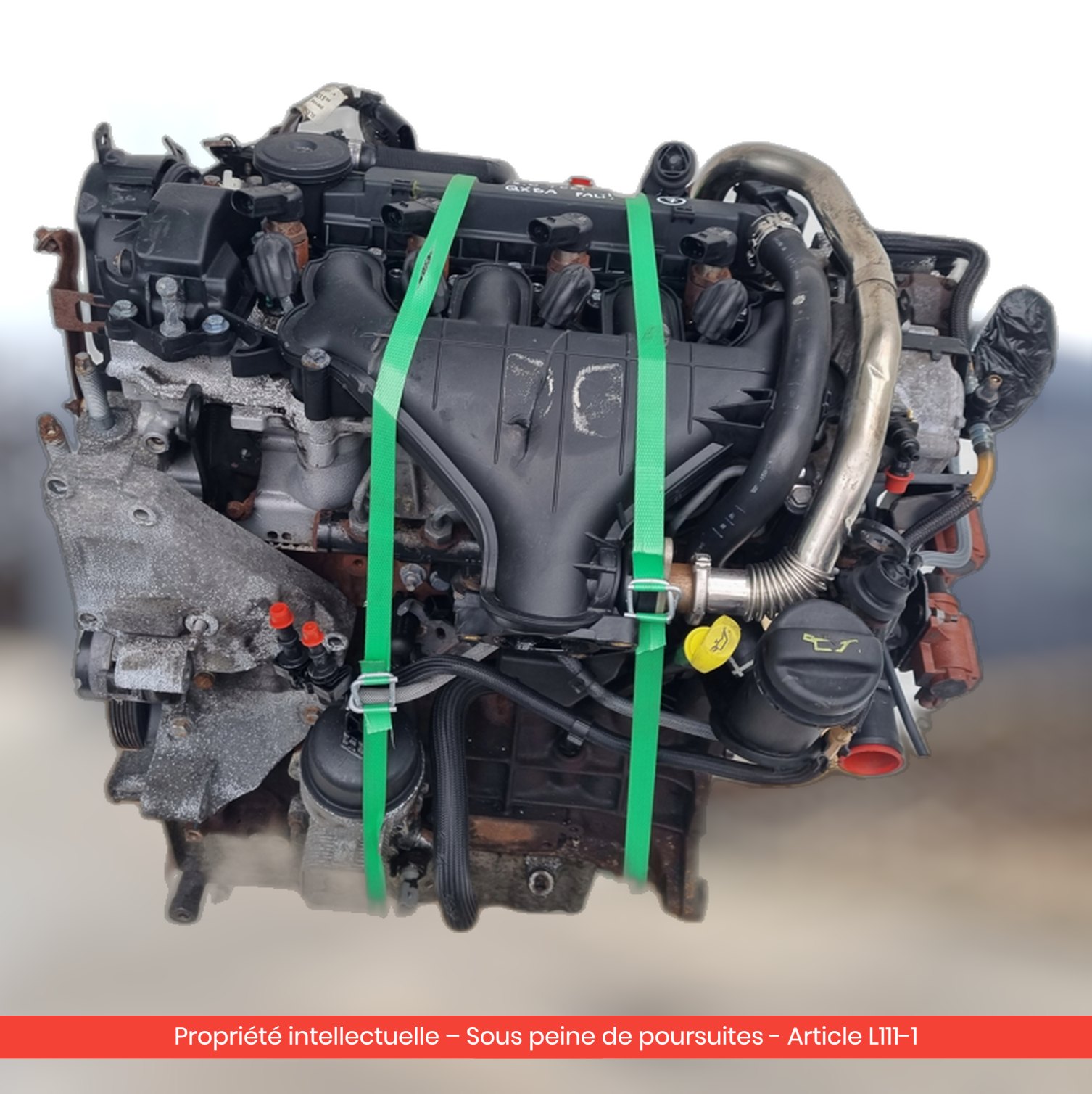 Moteur Ford Mondeo IV MK4 QXBA D4204T — occasion — vue 1