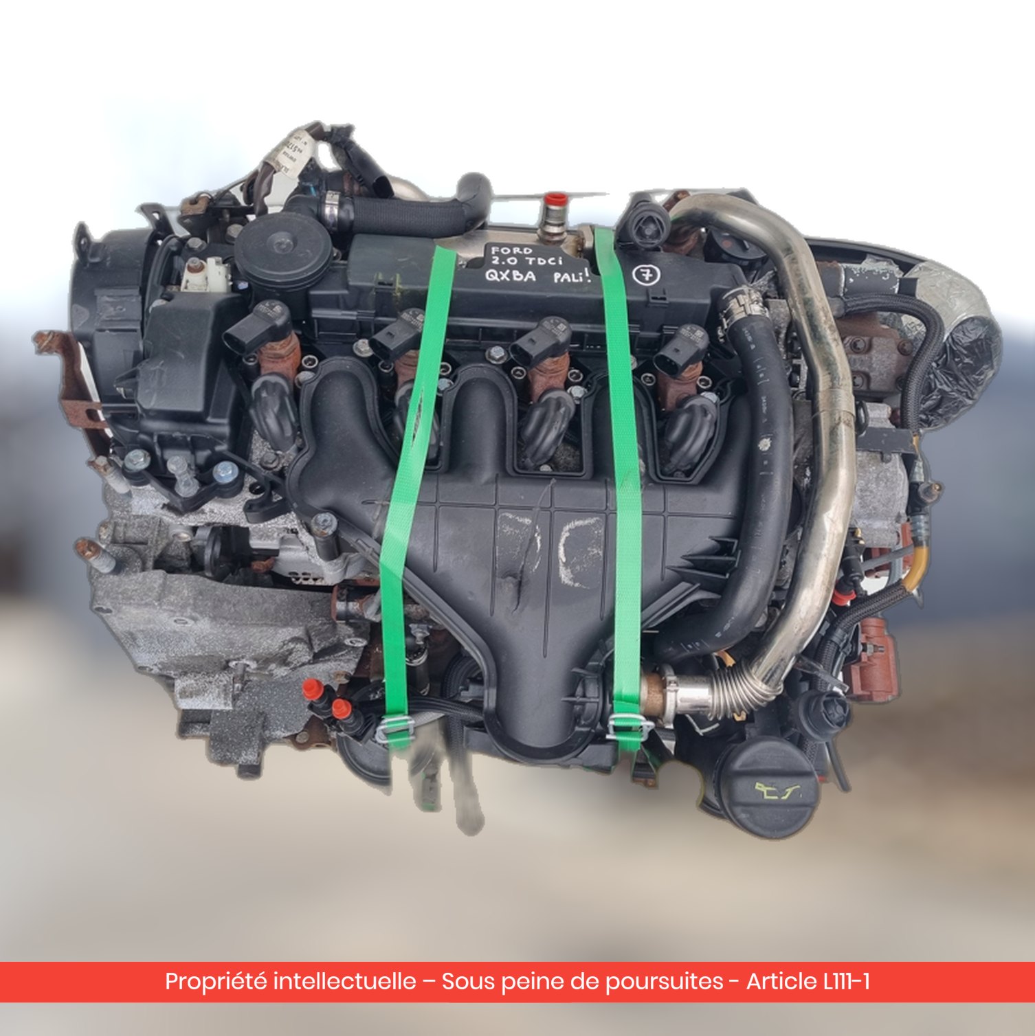 Moteur Ford Mondeo IV MK4 QXBA D4204T — occasion — vue 2