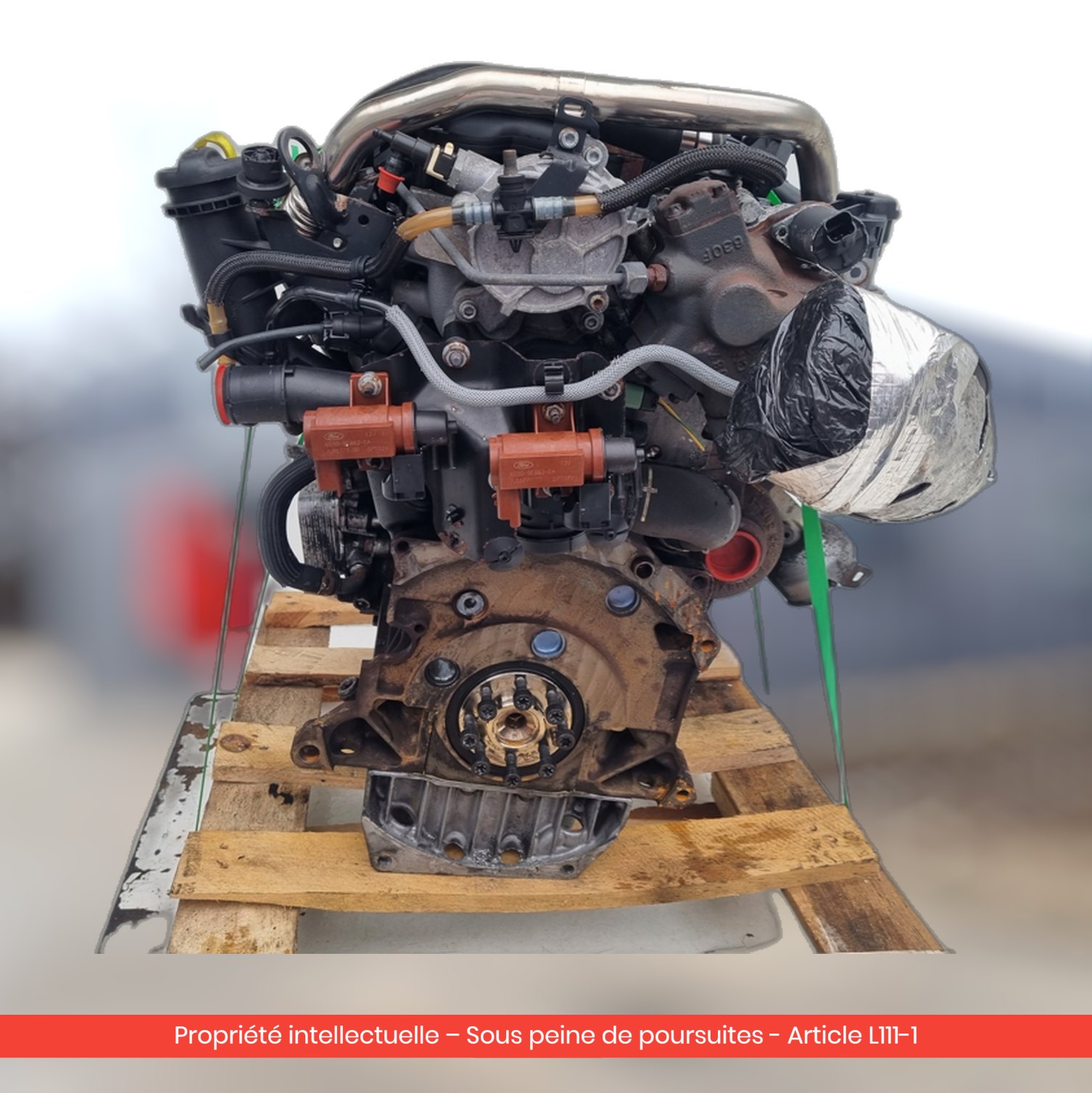 Moteur Ford Mondeo IV MK4 QXBA D4204T — occasion — vue 3