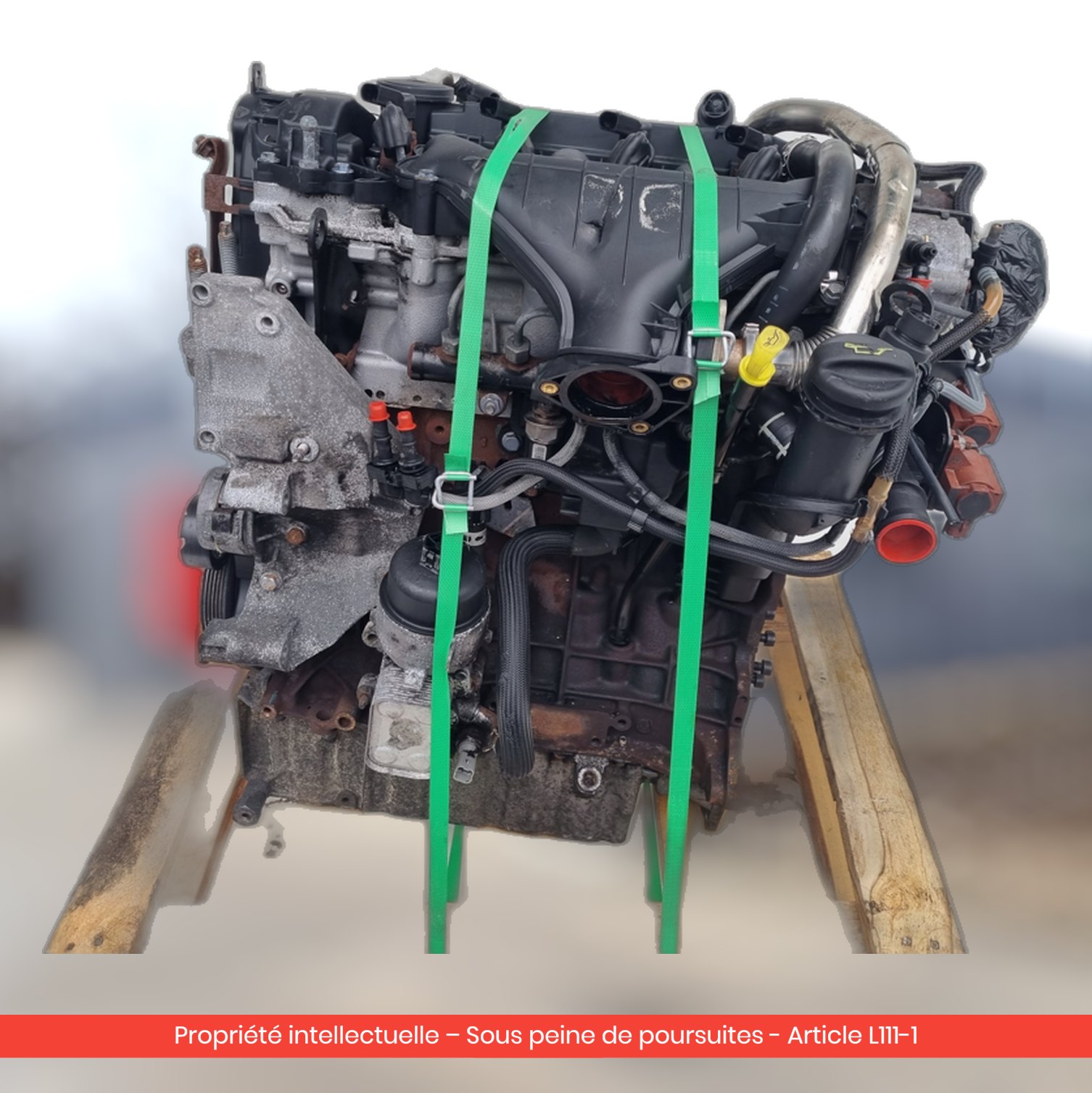 Moteur Ford Mondeo IV MK4 QXBA D4204T — occasion — vue 4