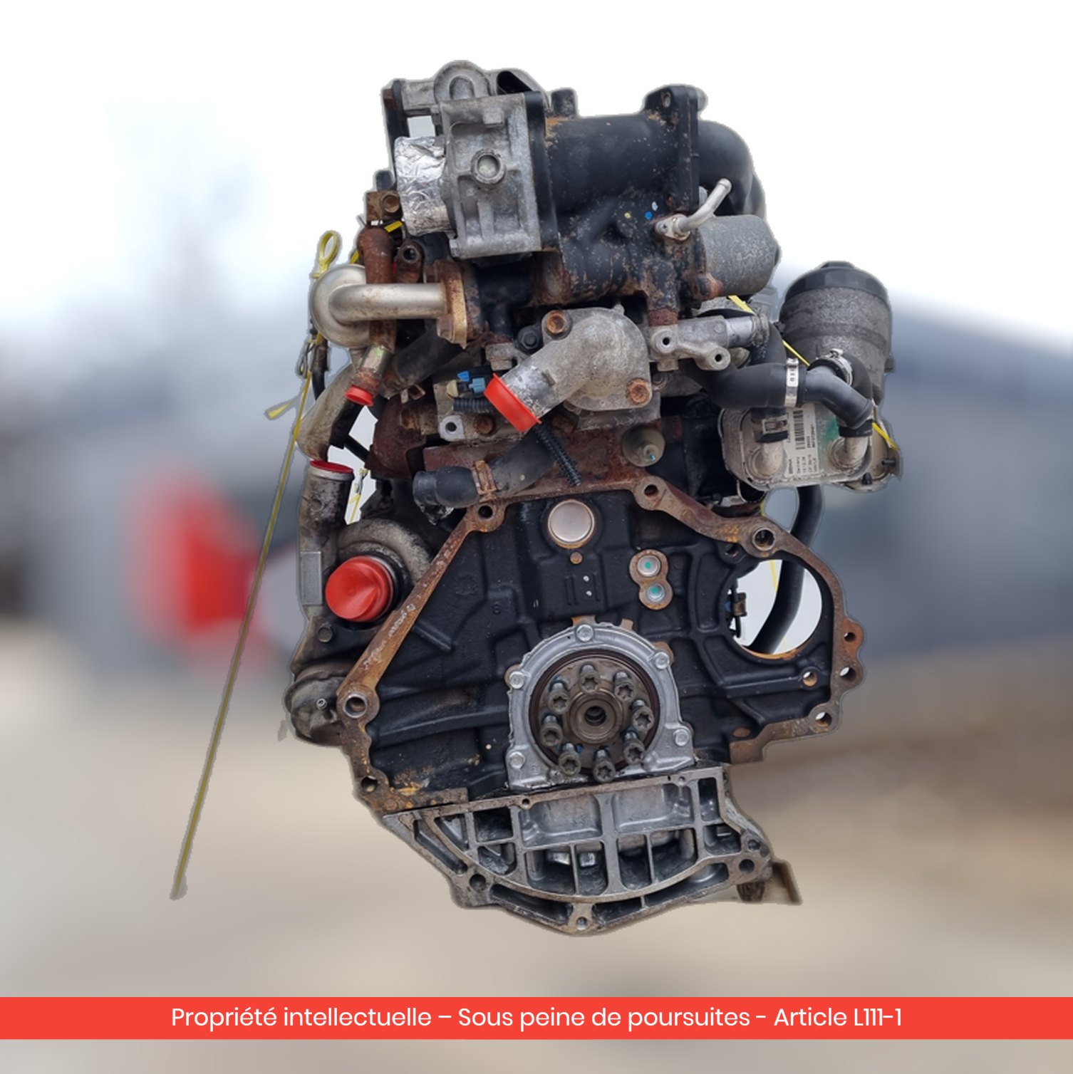 Moteur Opel Astra III H Z17DTH — occasion — vue 2
