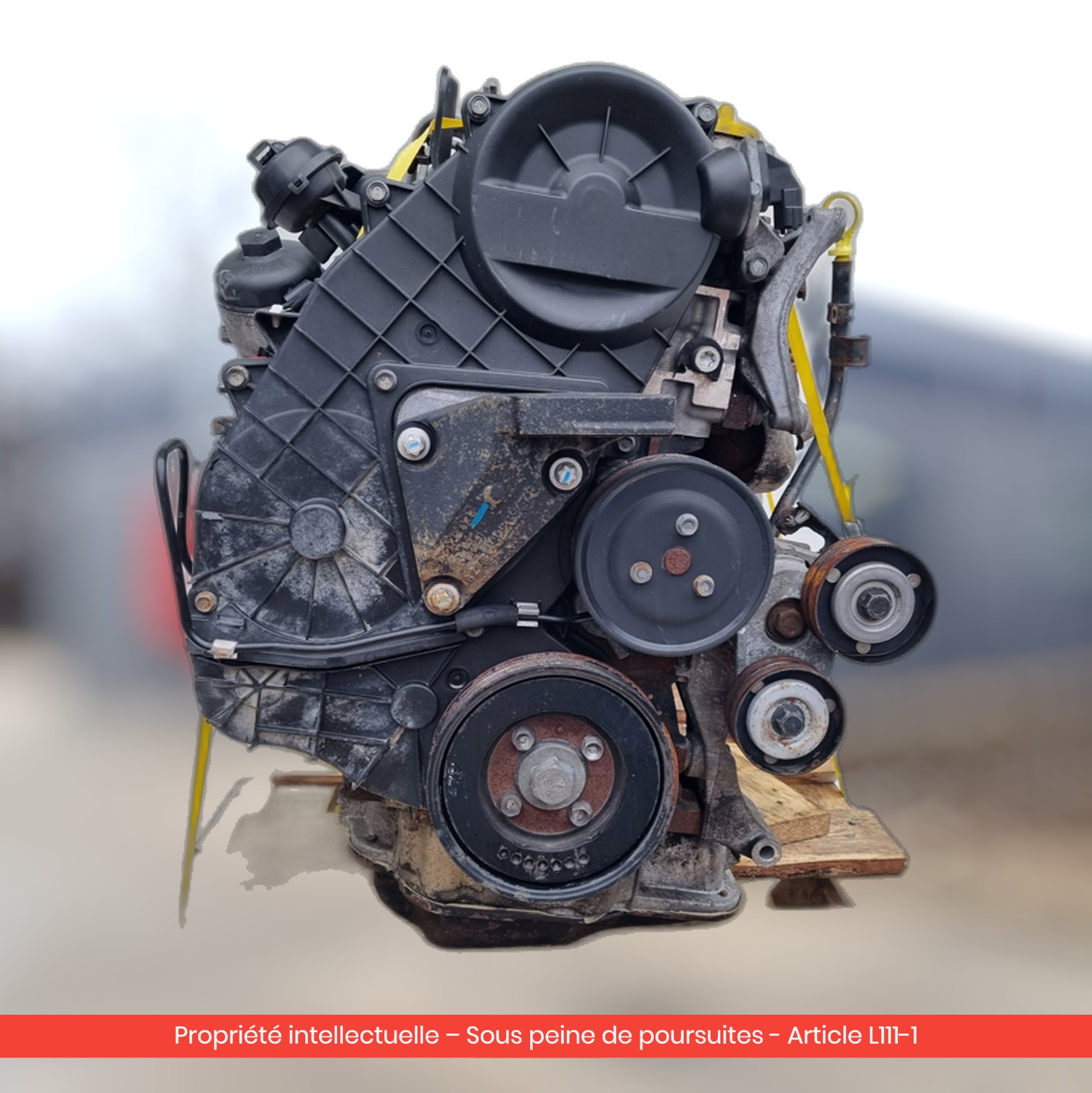 Moteur Opel Astra III H Z17DTH — occasion — vue 3