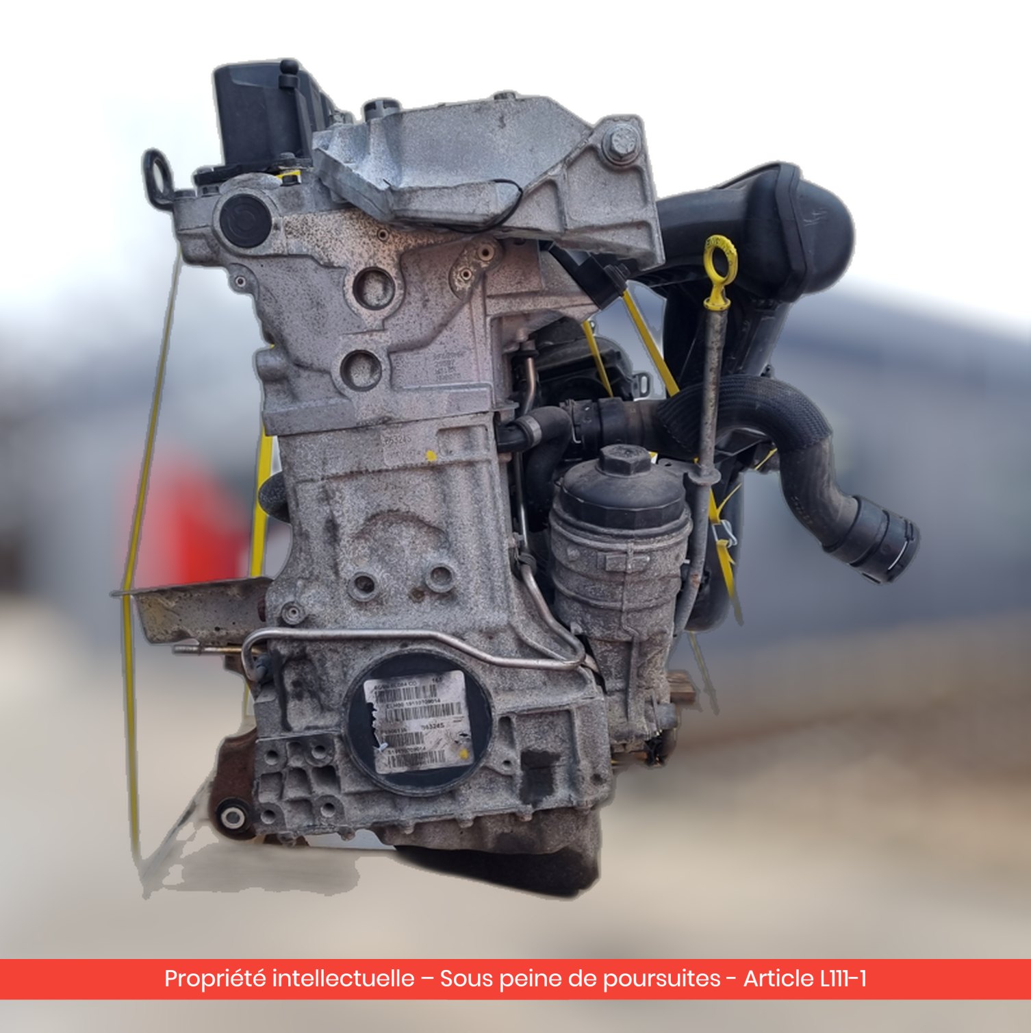 Moteur Volvo Xc90 B6324S — occasion — vue 2