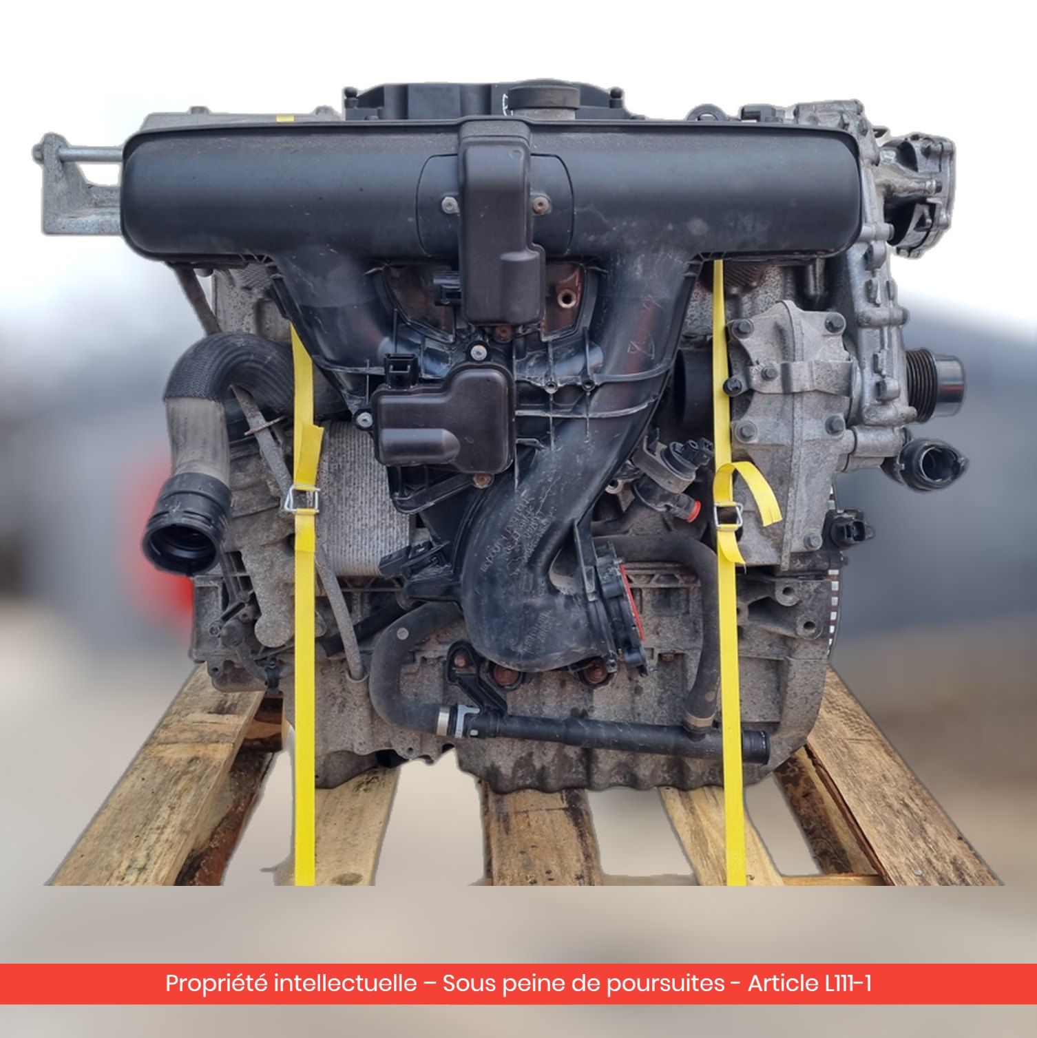 Moteur Volvo Xc90 B6324S — occasion — vue 3