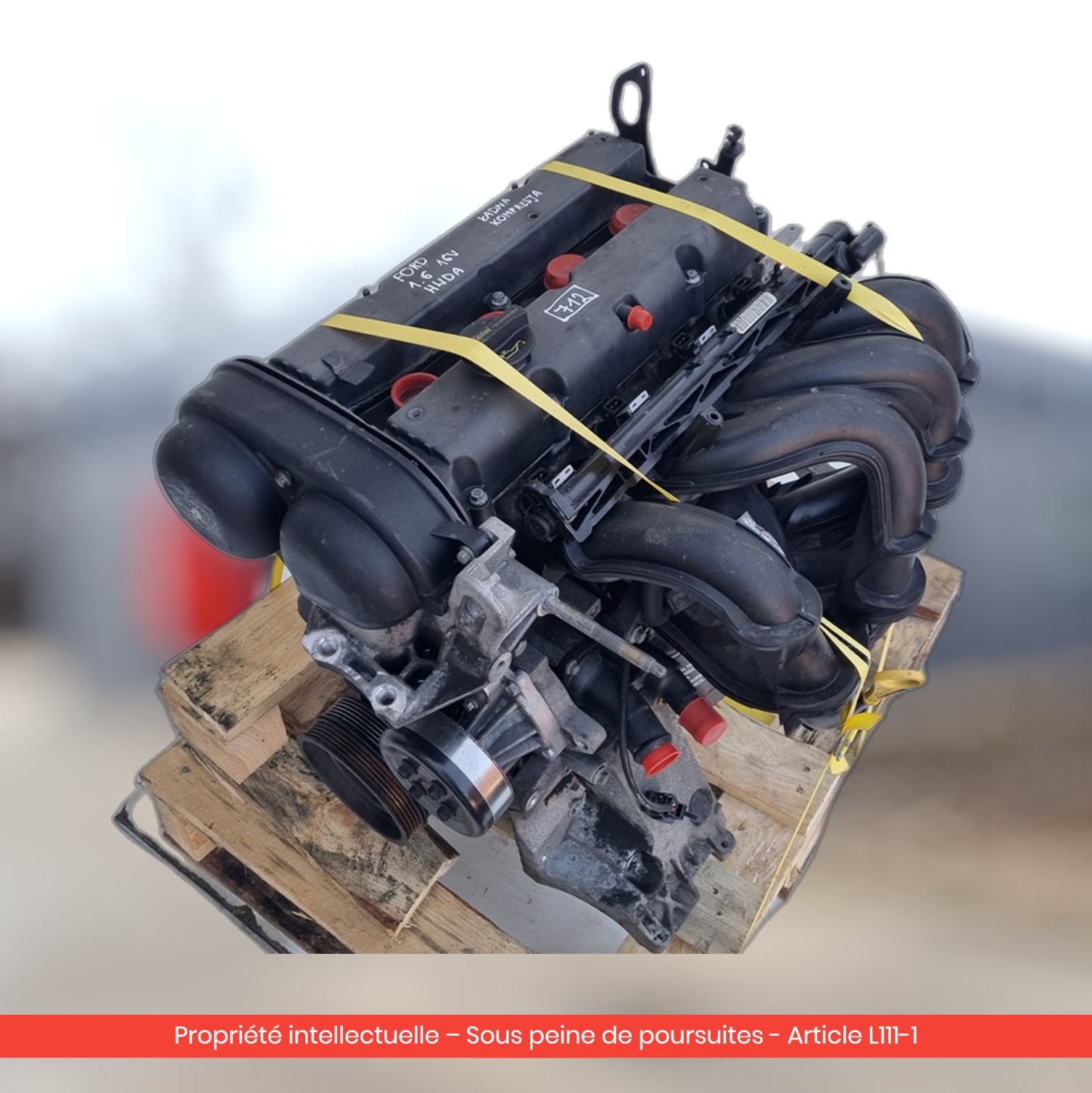 Moteur Ford C-max HWDA — occasion — vue 3