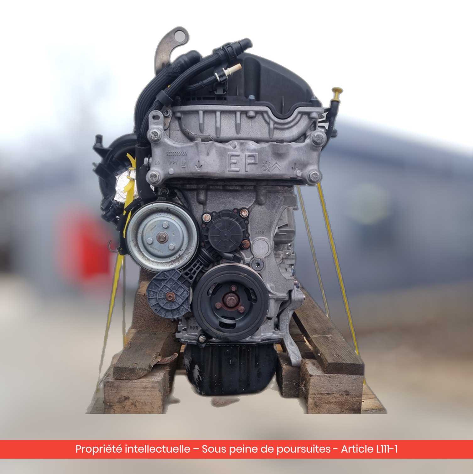Moteur Citroën C3 5FW — occasion — vue 3