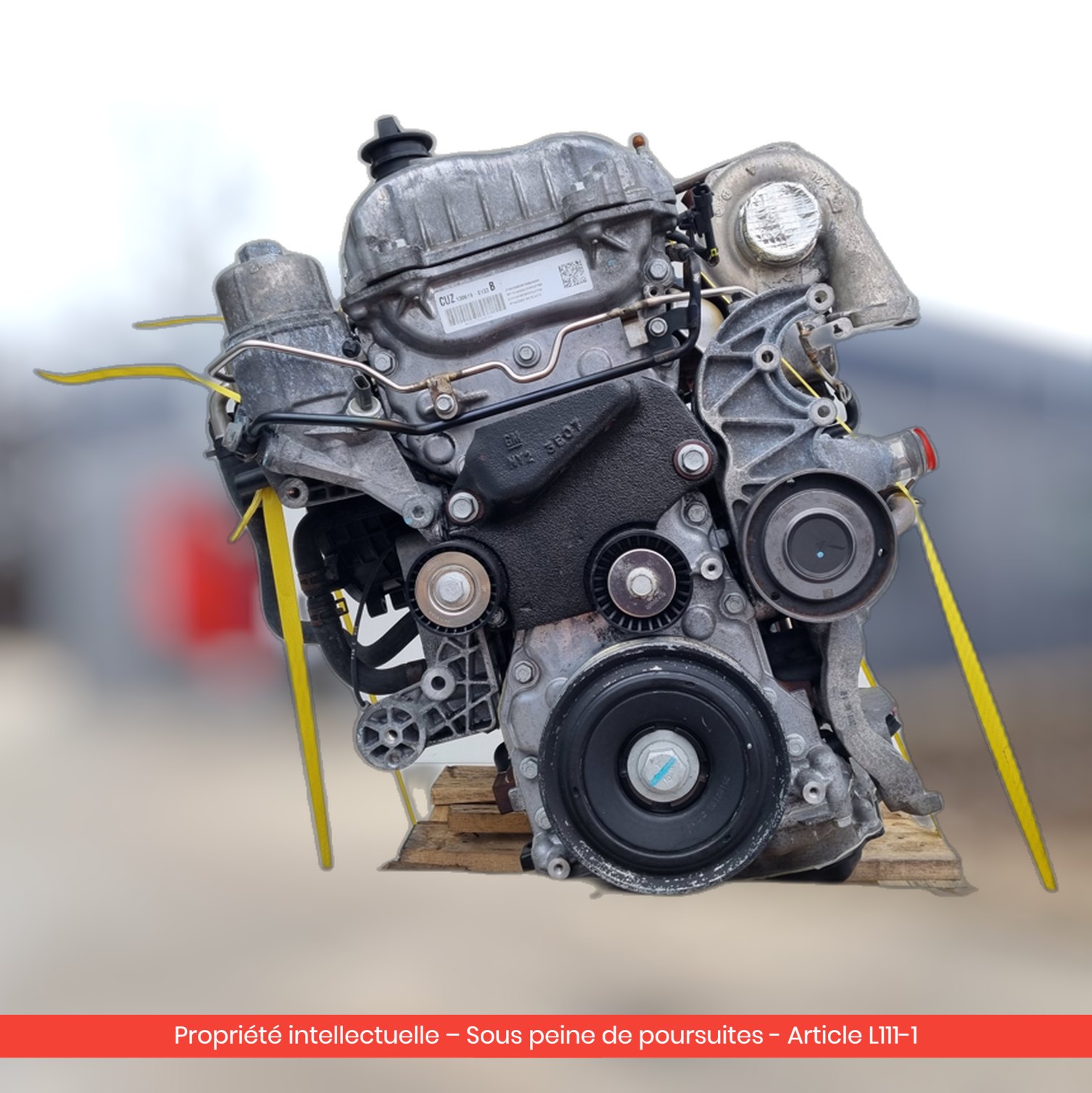 Moteur nu Chevrolet Captiva Z22D1 A20DMH — occasion — vue 1
