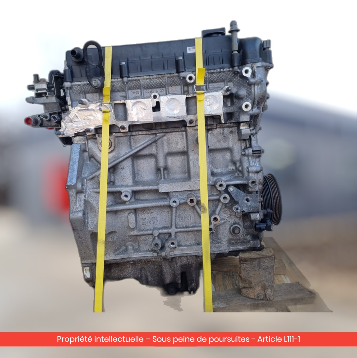 Moteur Mazda 6 LF LF20 — occasion — vue 3