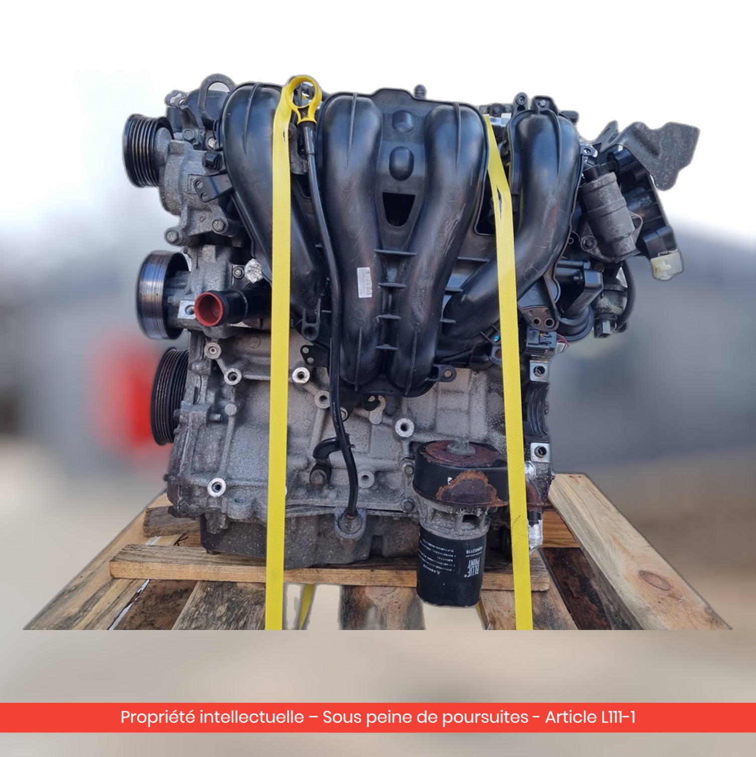 Moteur Mazda 6 LF LF20 — occasion — vue 4
