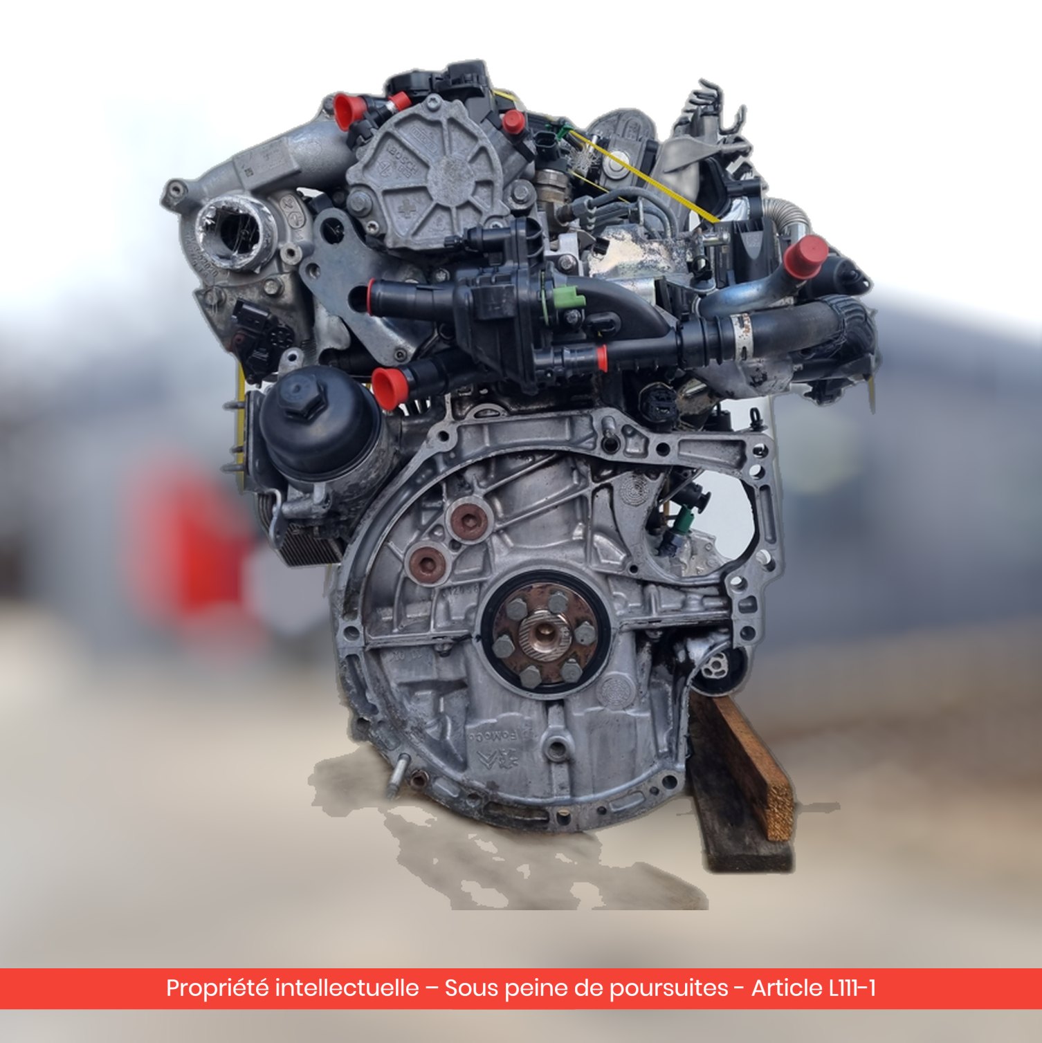 Moteur Citroën Jumpy II 9H07 9HM — occasion — vue 2