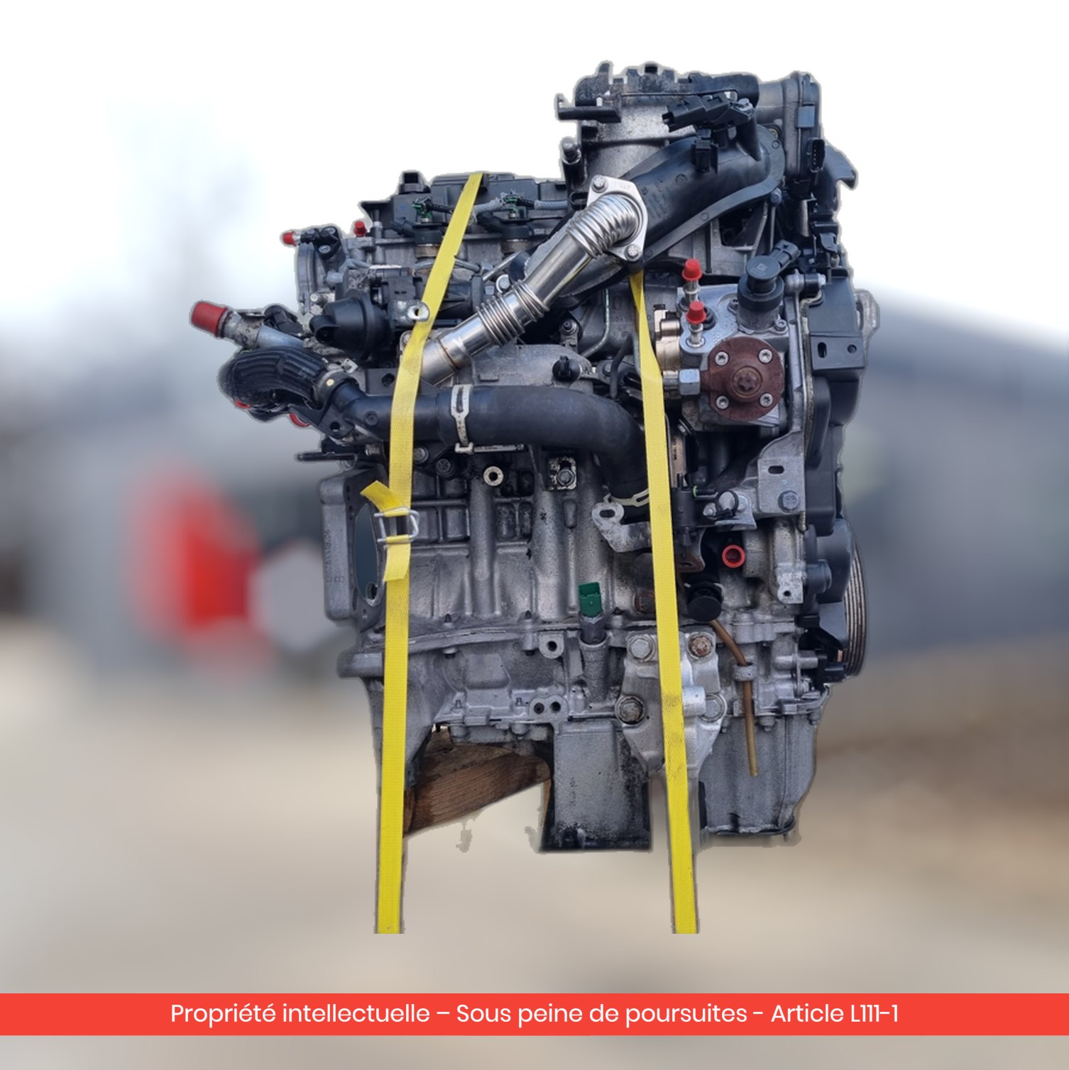 Moteur Citroën Jumpy II 9H07 9HM — occasion — vue 3