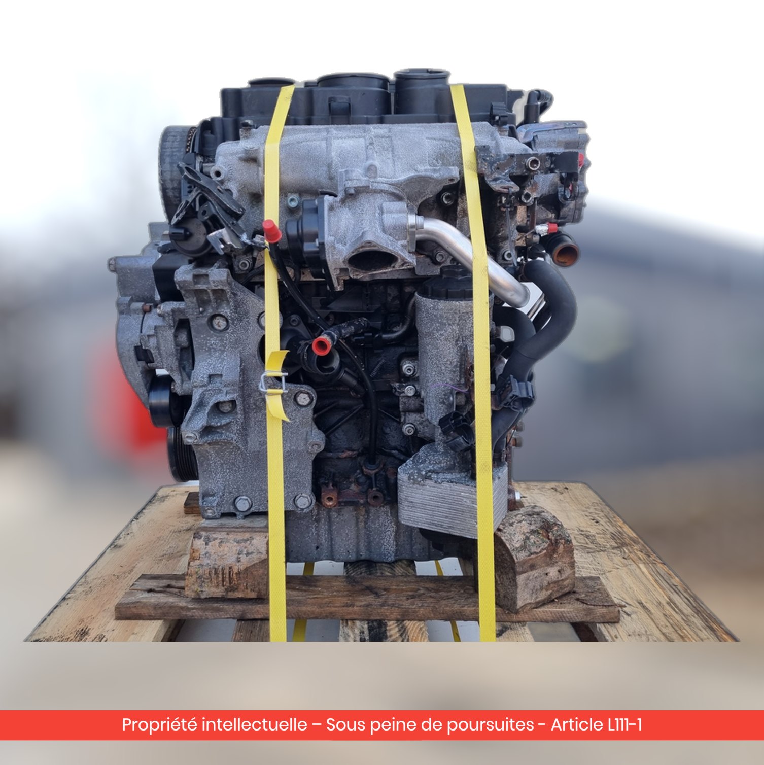 Moteur Volkswagen Golf V BMN — occasion — vue 3