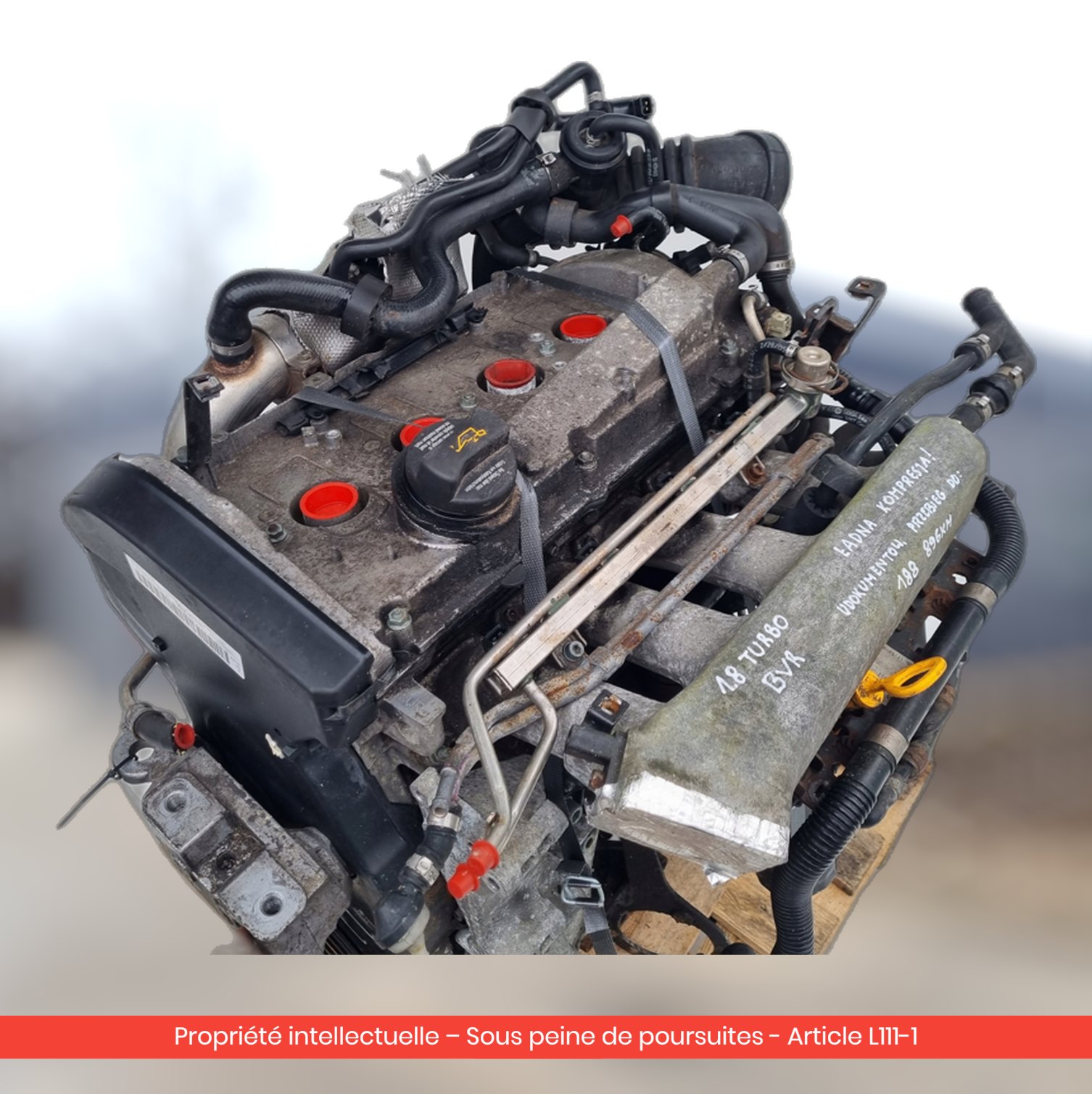 Moteur Audi TT BVR — occasion — vue 2