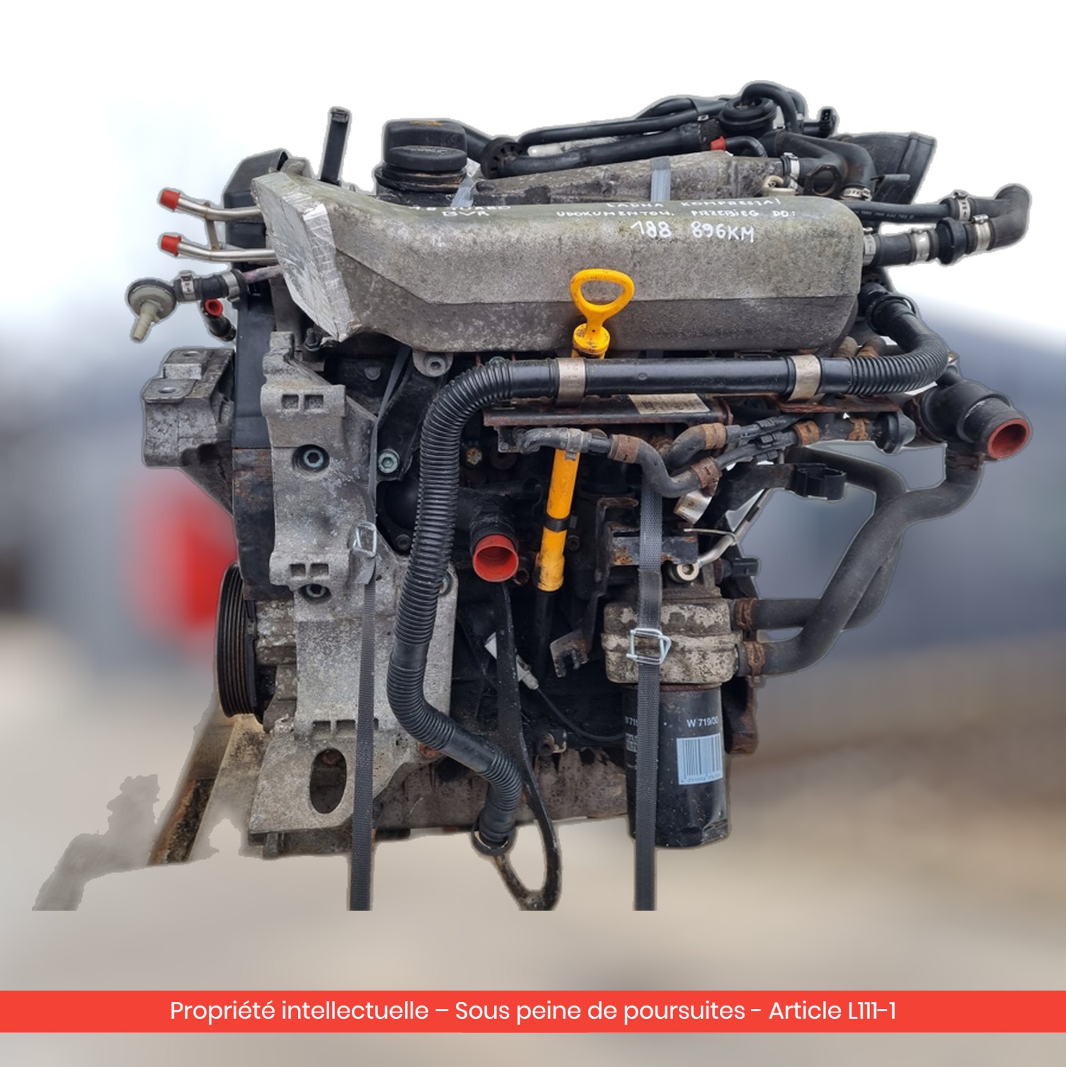 Moteur Audi TT BVR — occasion — vue 3