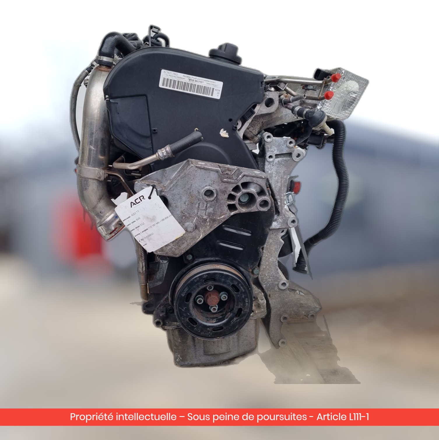 Moteur Audi TT BVR — occasion — vue 4