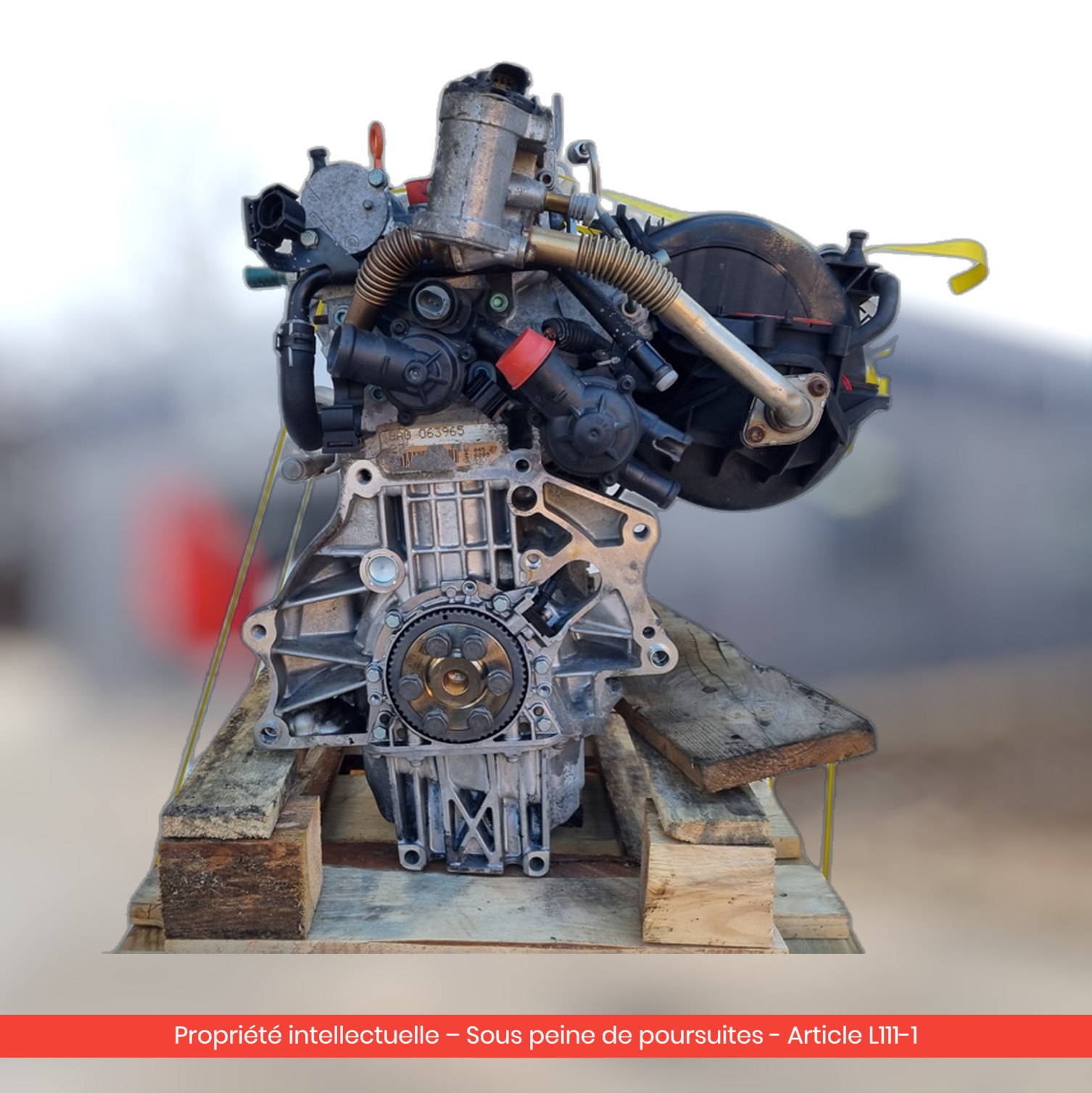 Moteur Audi A3 II 8P BAG — occasion — vue 4