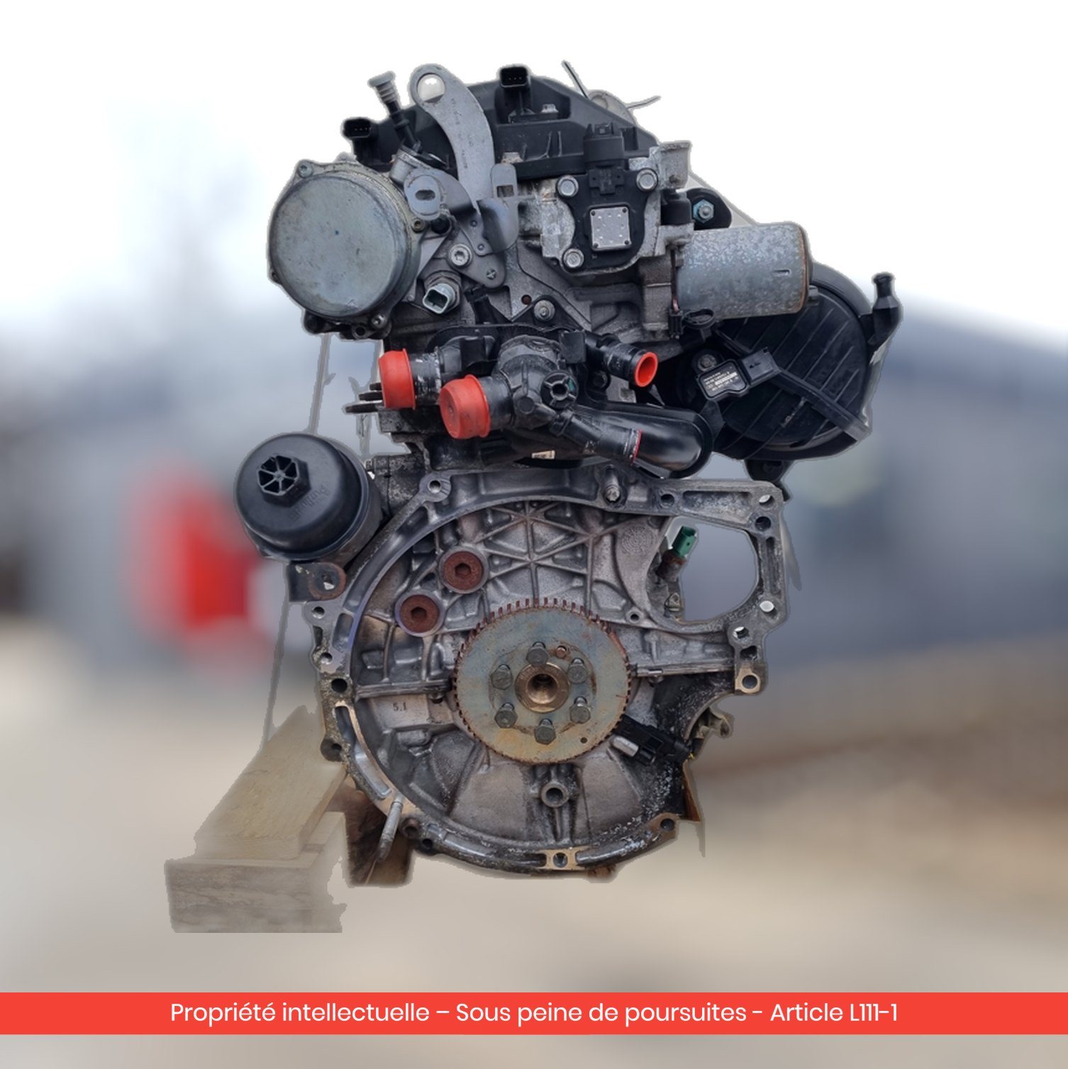 Moteur Citroën C3 8FS — occasion — vue 3