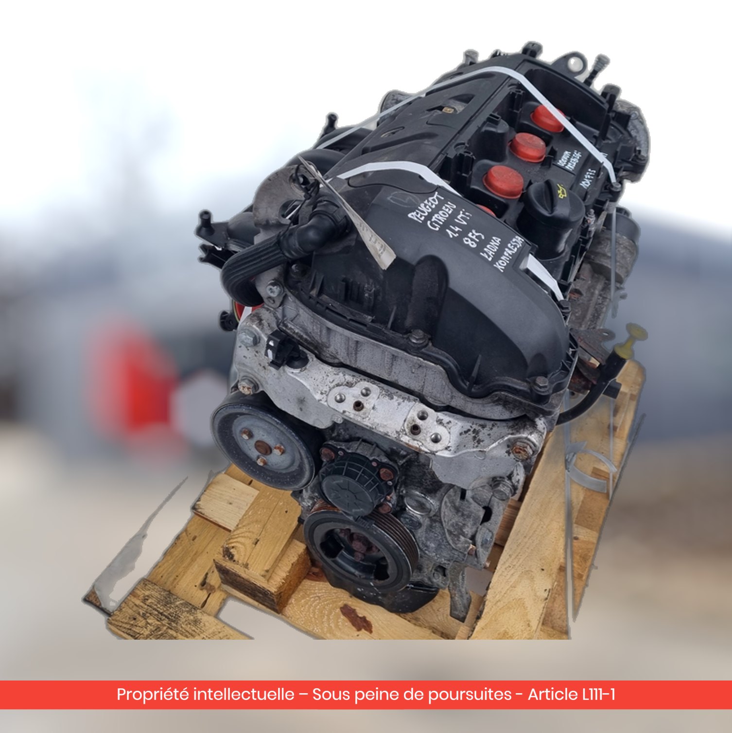 Moteur Citroën C3 8FS — occasion — vue 4