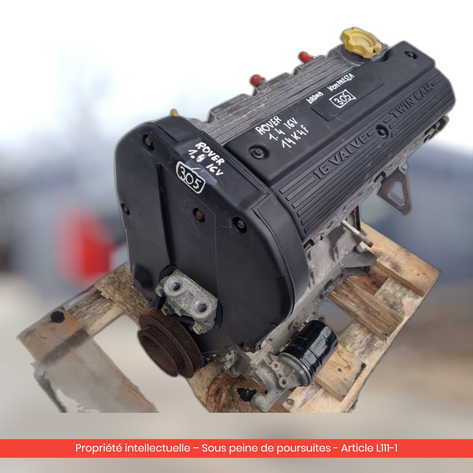 Moteur Rover 25 14K4F — occasion — vue 4