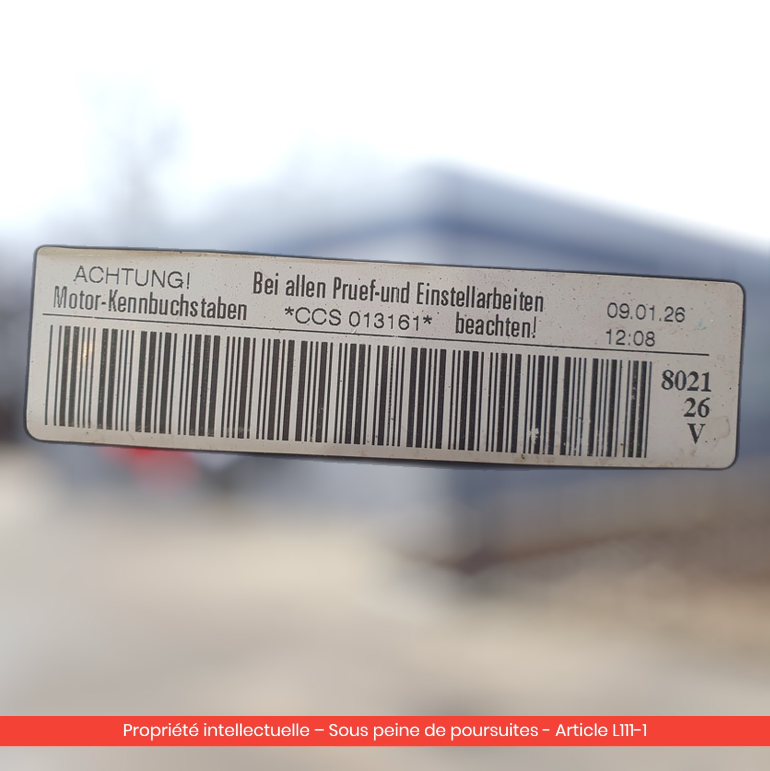 Moteur Volkswagen Golf V CCS CCSA — occasion — vue 1