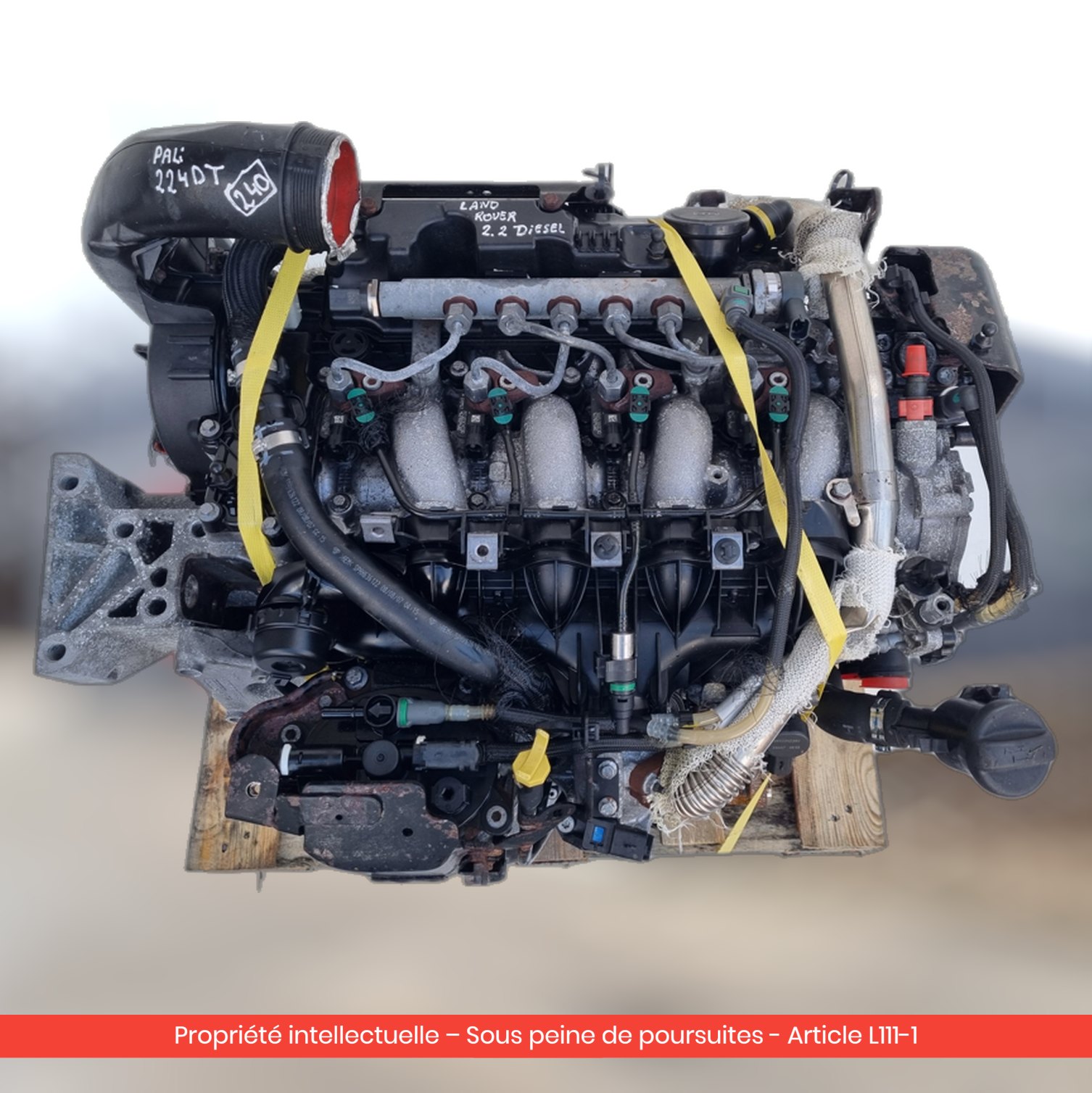 Moteur Land Rover / Rover Freelander II L359 224DT — occasion — vue 3