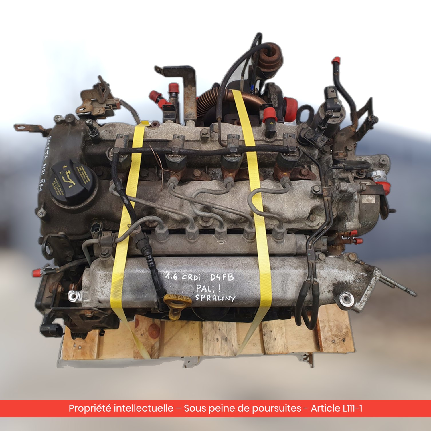 Moteur Kia Cee'd / Hyundai Ix20 / Hyundai I30 D4FB — occasion — vue 1