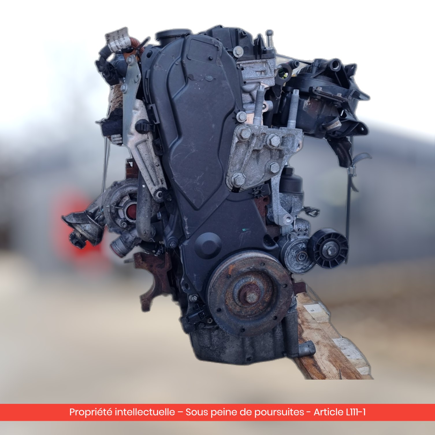 Moteur Ford S-max QXWB — occasion — vue 2