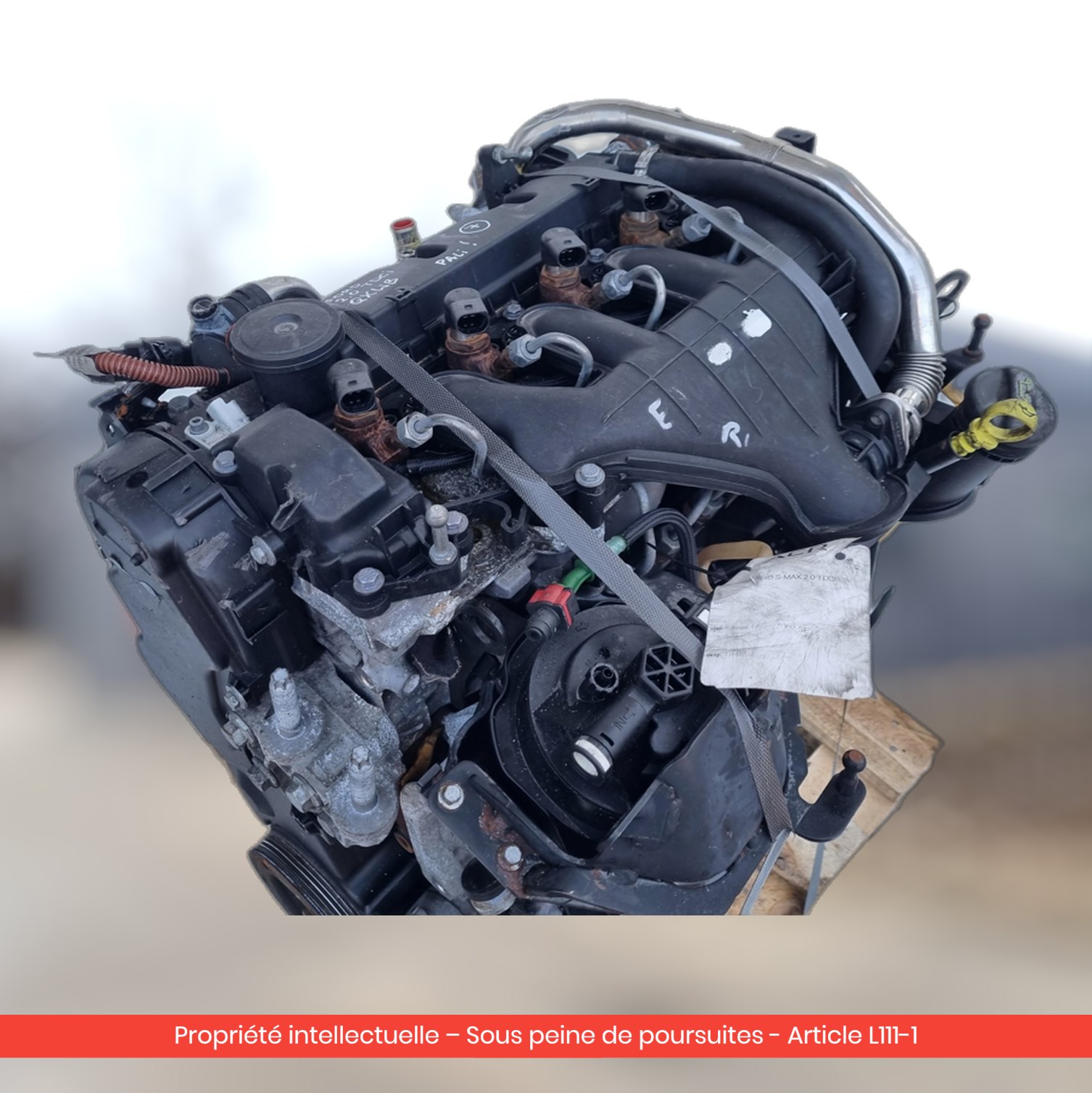 Moteur Ford S-max QXWB — occasion — vue 3
