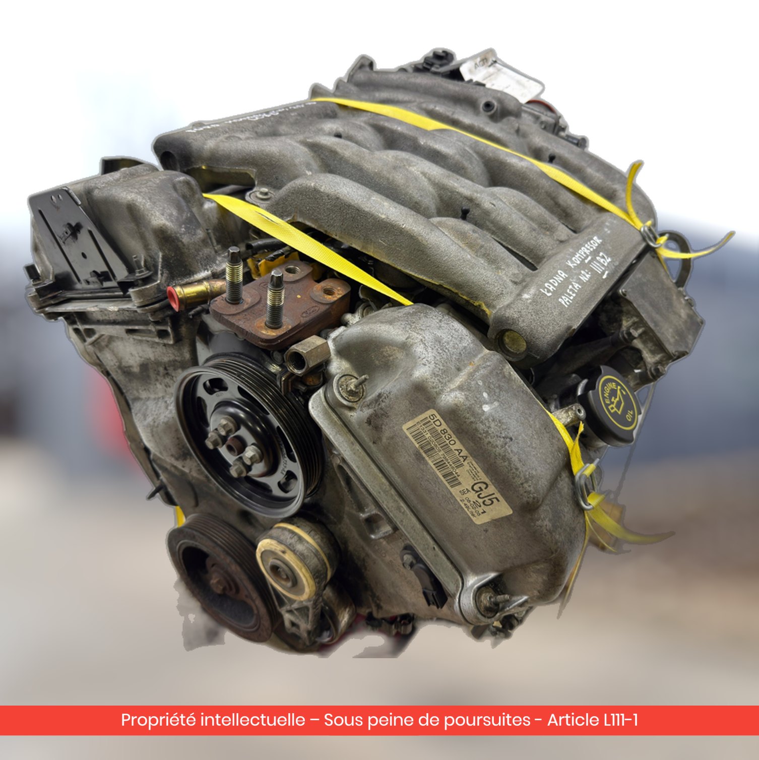 Moteur Ford Mondeo III MK3 V6 LCBD — occasion — vue 2