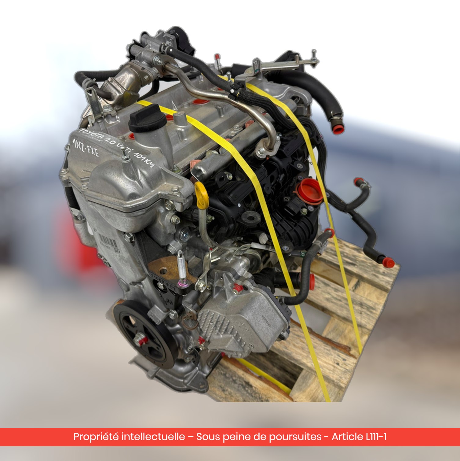 Moteur Toyota Yaris III 1NZ 1NZ — occasion — vue 1