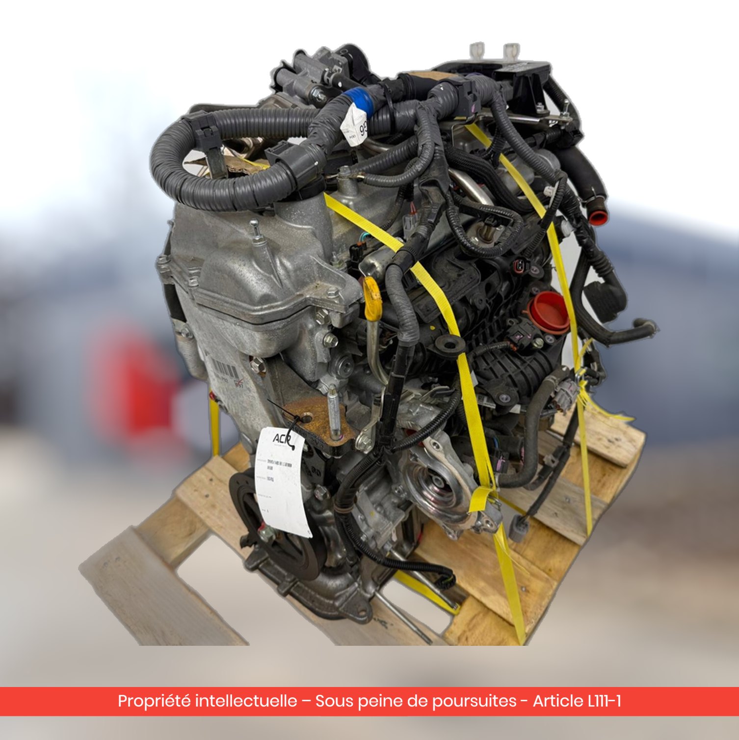 Moteur Toyota Yaris III 1NZ 1NZ — occasion — vue 2