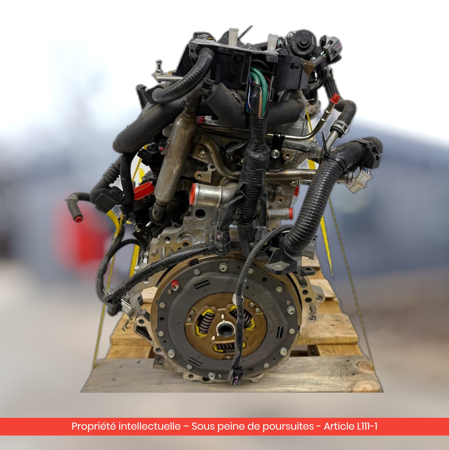 Moteur Toyota Yaris III 1NZ 1NZ — occasion — vue 3