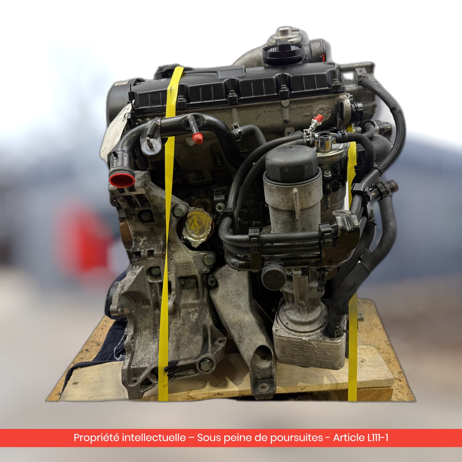 Moteur Audi A4 B6 / Audi A6 C5 / Škoda Superb I AVF — occasion — vue 3