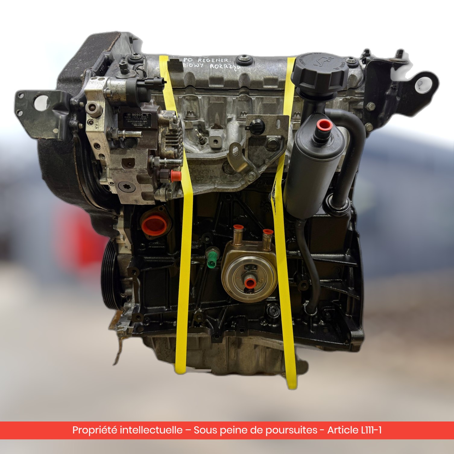 Moteur Renault Trafic / Nissan Primastar / Opel Vivaro F9Q760 F9QU760 — occasion — vue 4