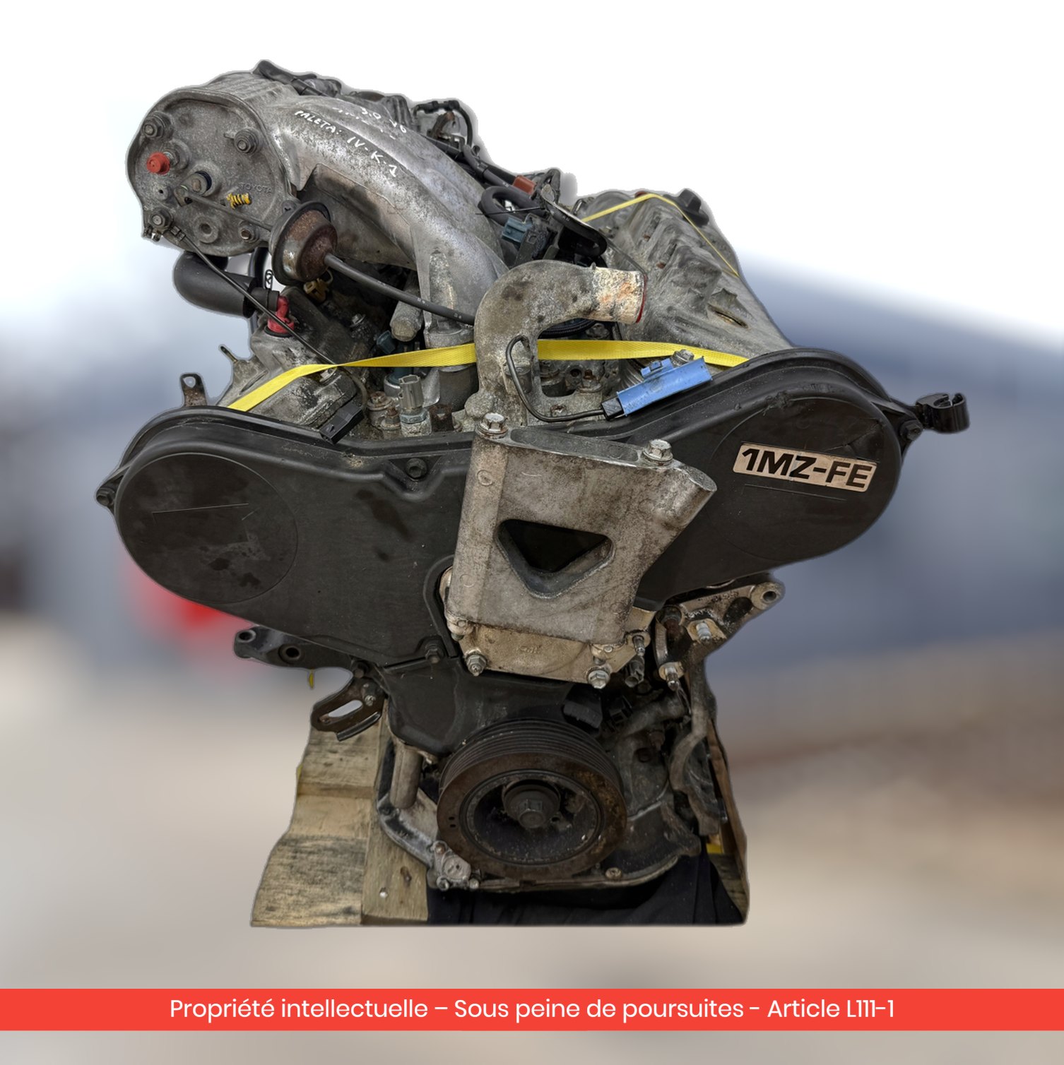 Moteur Lexus 1MZ 1MZ — occasion — vue 4
