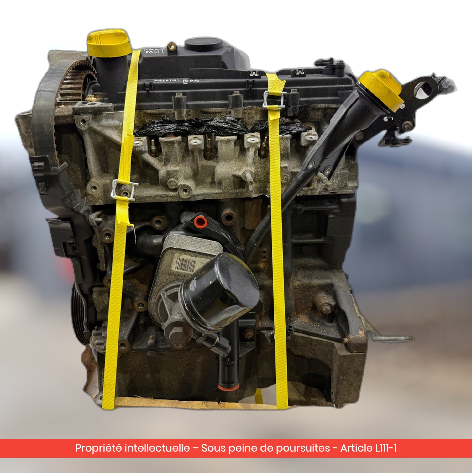 Moteur Renault Scenic III K9K832 K9KG832 — occasion — vue 3