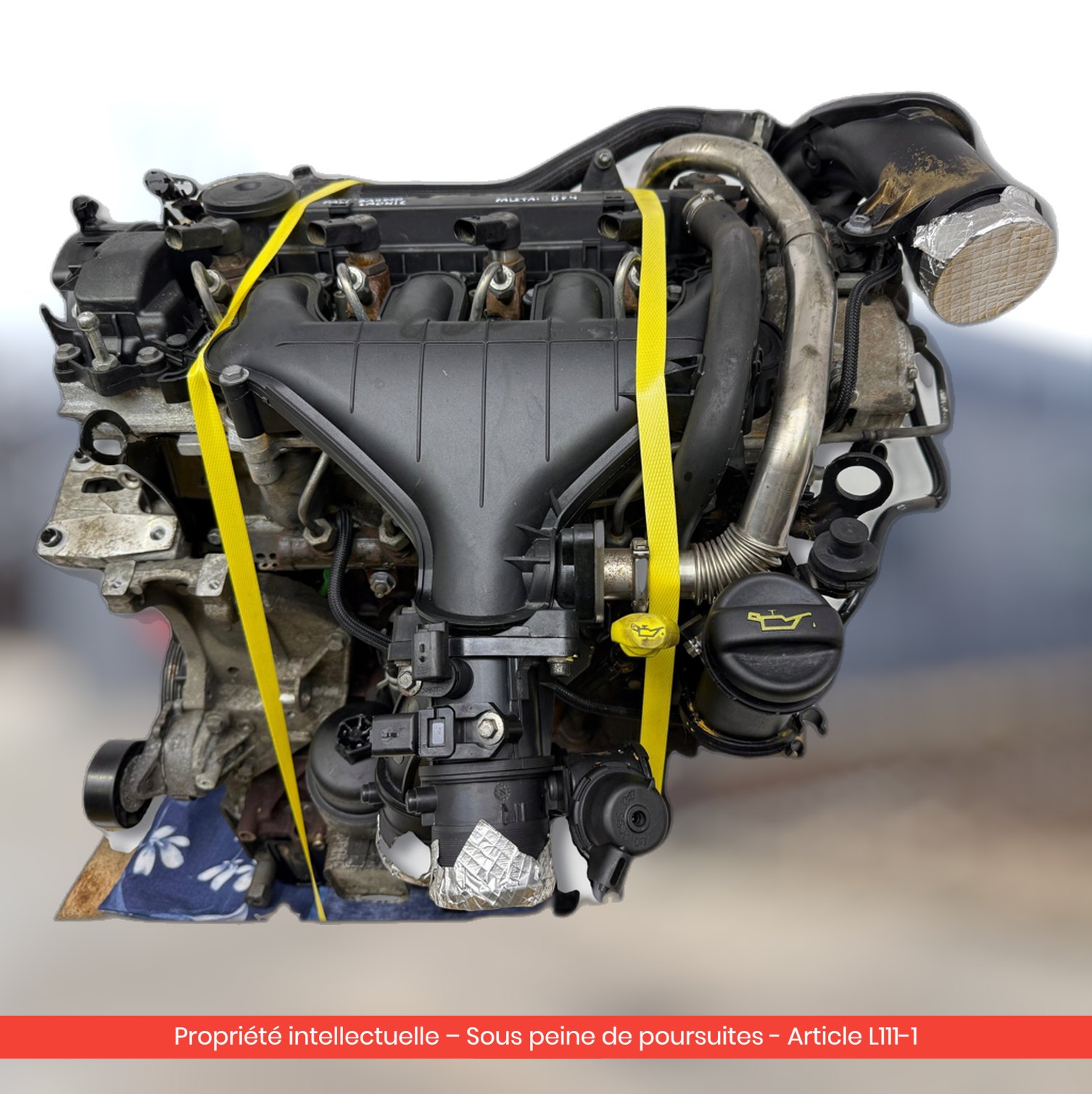 Moteur Peugeot 307 308 407 607 807 / Citroën C4 C5 II C5 III C4 RHR — occasion — vue 2