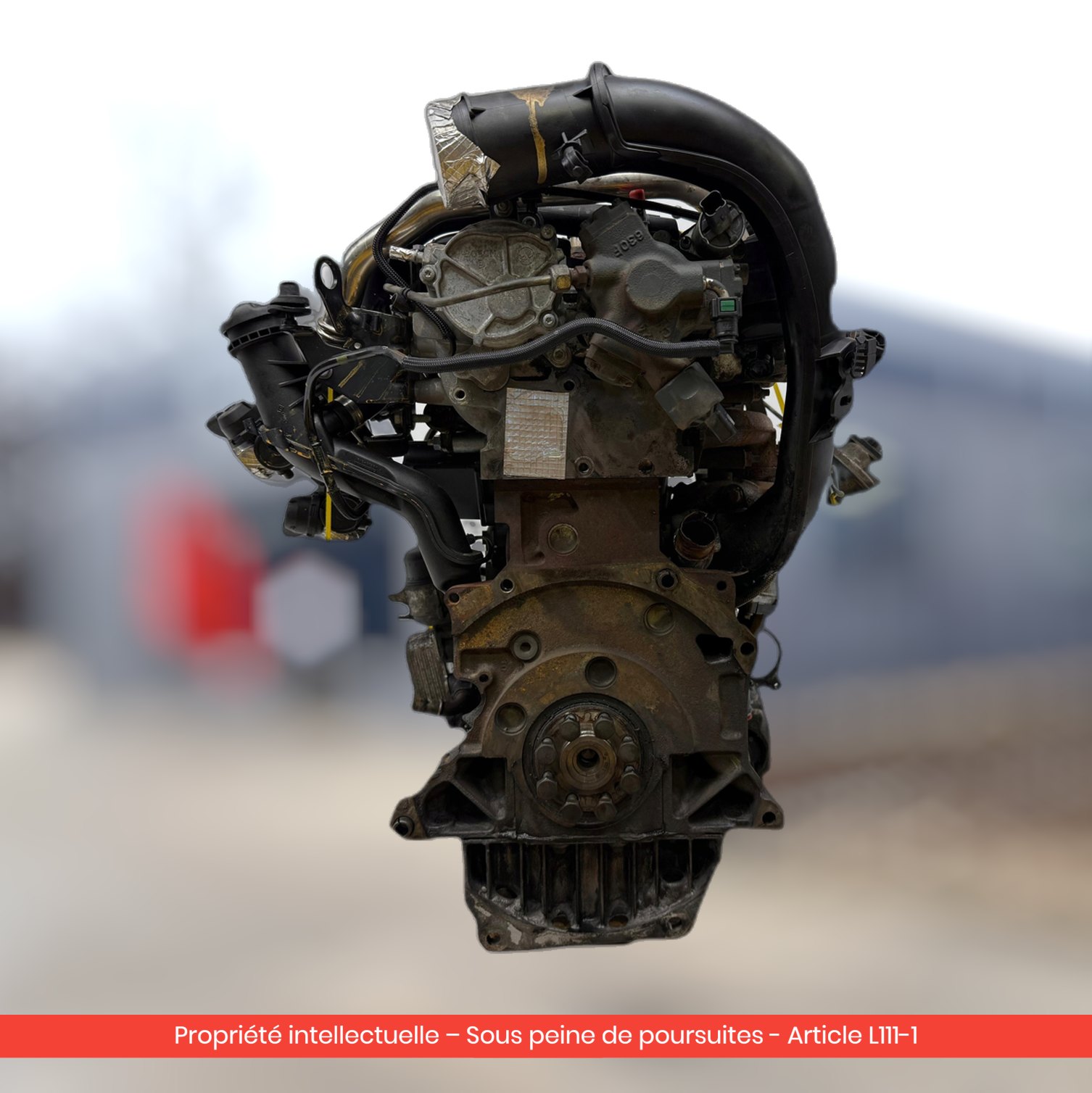 Moteur Peugeot 307 308 407 607 807 / Citroën C4 C5 II C5 III C4 RHR — occasion — vue 4