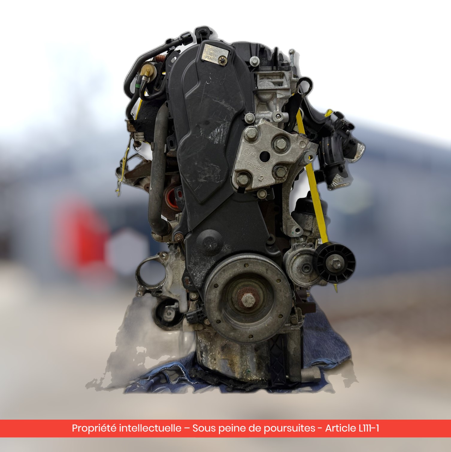 Moteur Peugeot 307 308 407 607 807 / Citroën C4 C5 II C5 III C4 RHR — occasion — vue 4