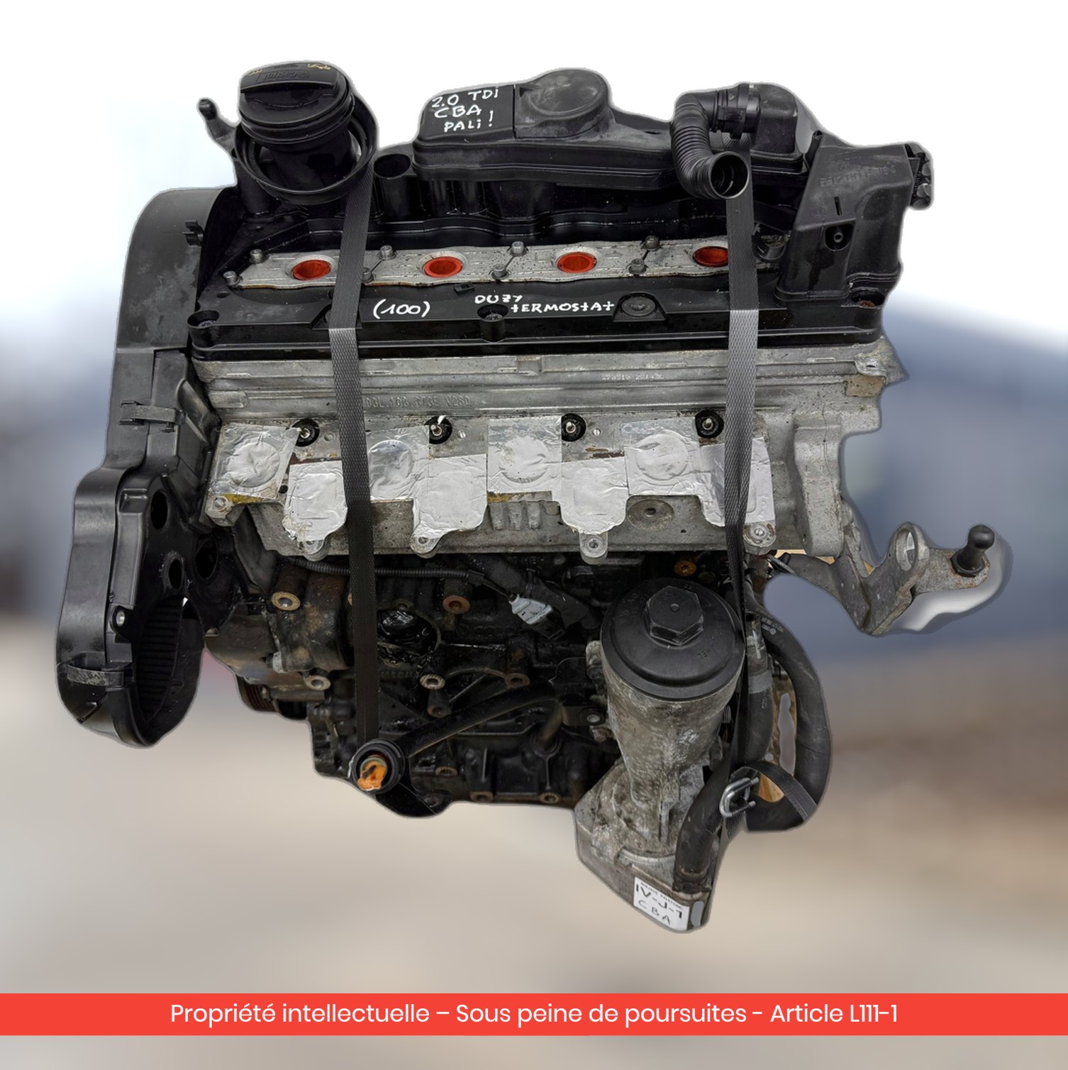 Moteur Volkswagen / Audi CBA CBAB — occasion — vue 2