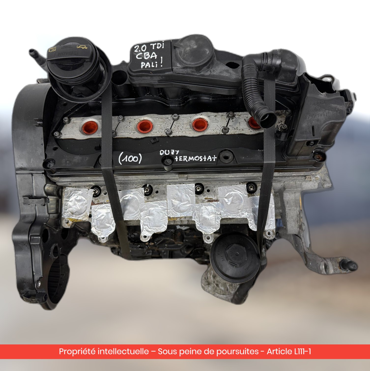 Moteur Volkswagen / Audi CBA CBAB — occasion — vue 3