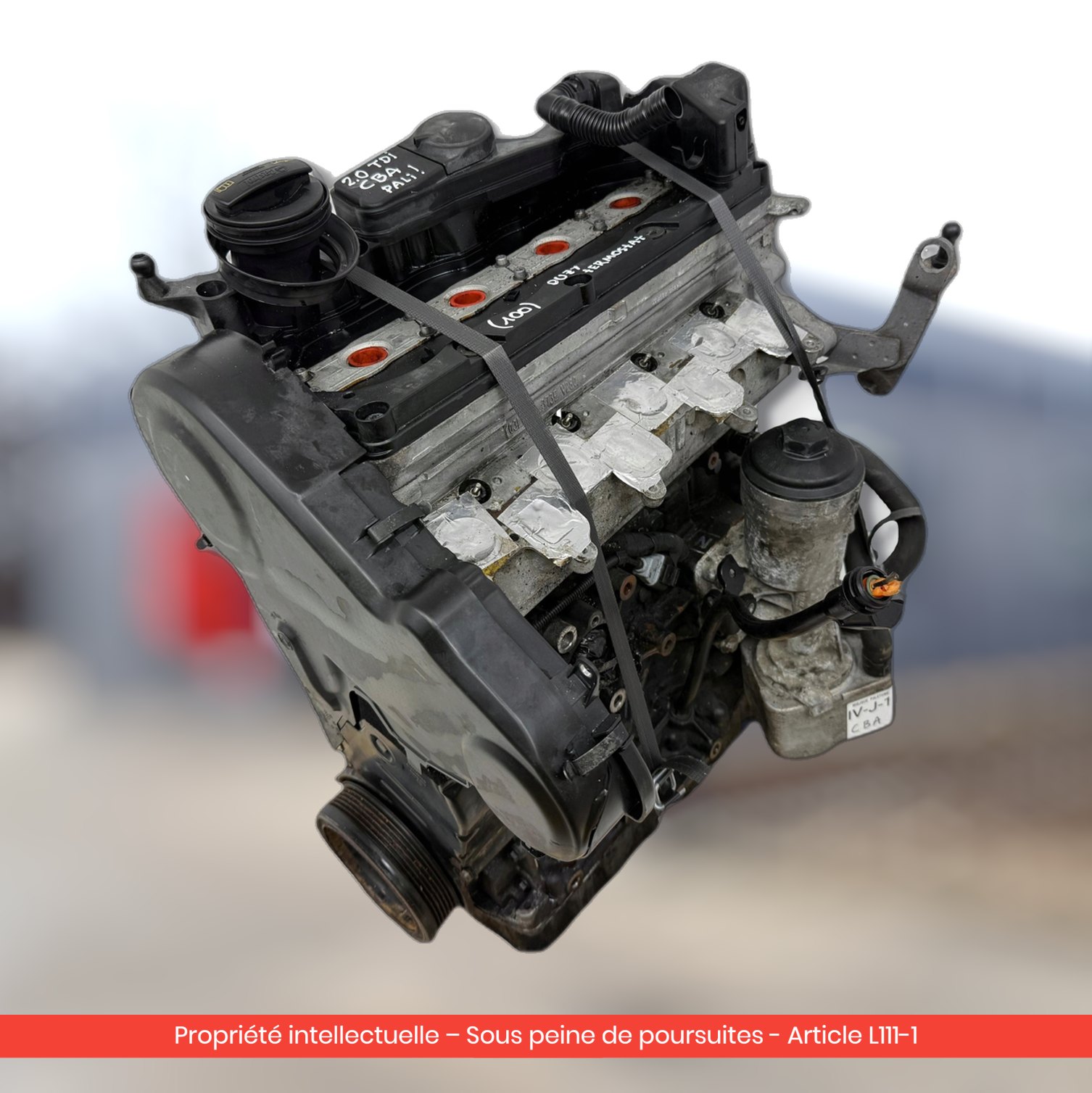 Moteur Volkswagen / Audi CBA CBAB — occasion — vue 4