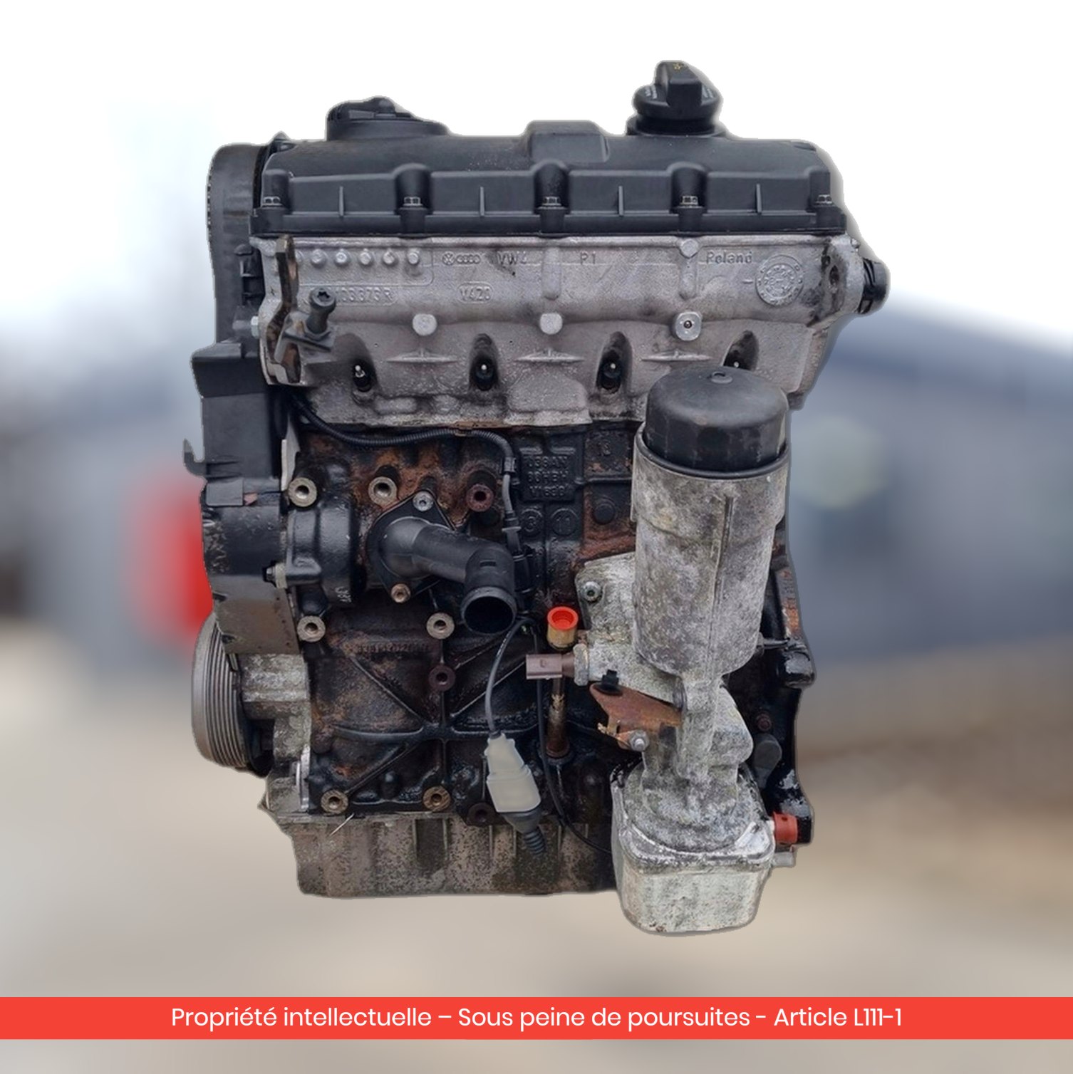 Moteur Volkswagen Sharan / Seat Alhambra / Ford Galaxy II MK2 BVK — occasion — vue 2