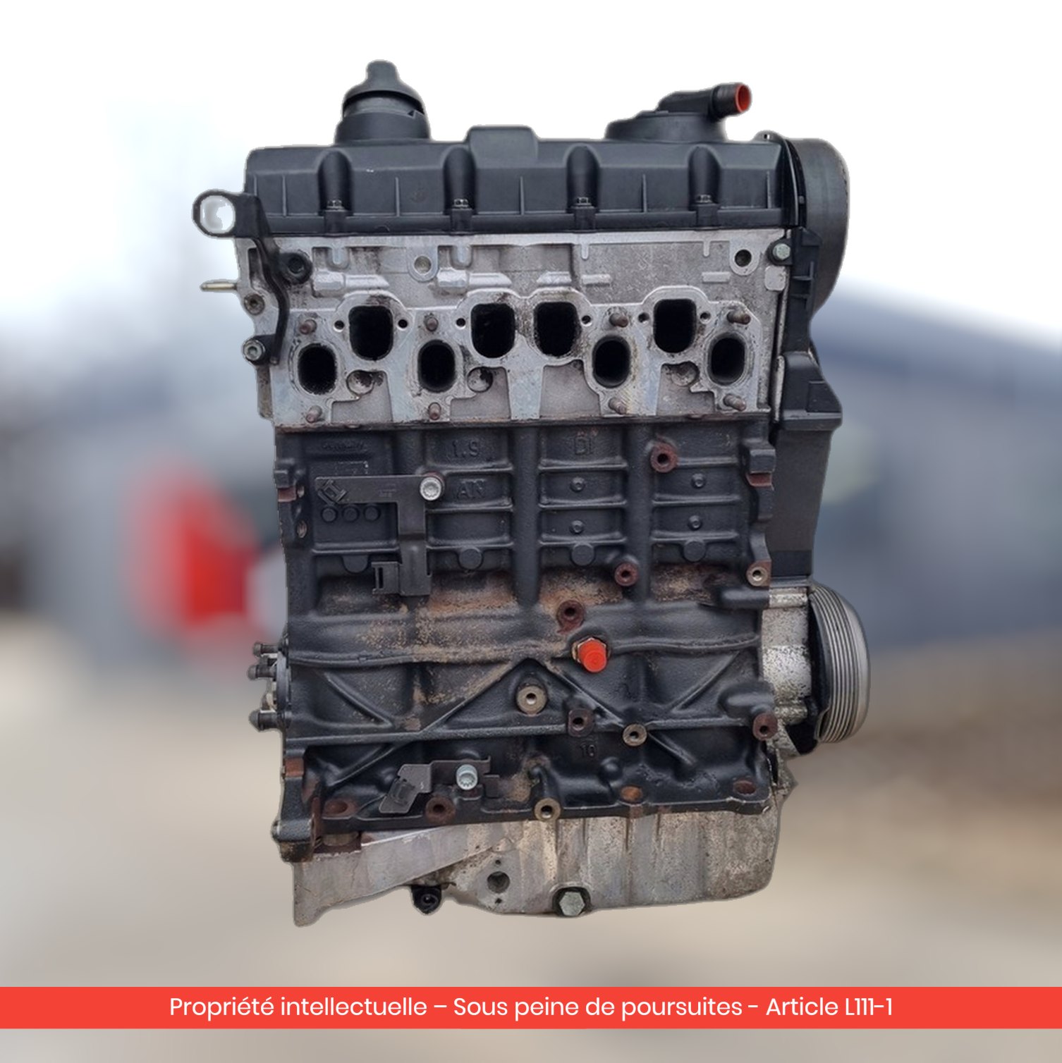 Moteur Volkswagen Sharan / Seat Alhambra / Ford Galaxy II MK2 BVK — occasion — vue 4
